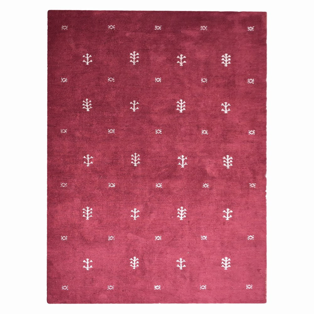 Hand Knotted Dwell Rug - Premium Handmade Wool Area Rug for Living Room, Bedroom & Dining Room - Soft & Durable Home Decor
