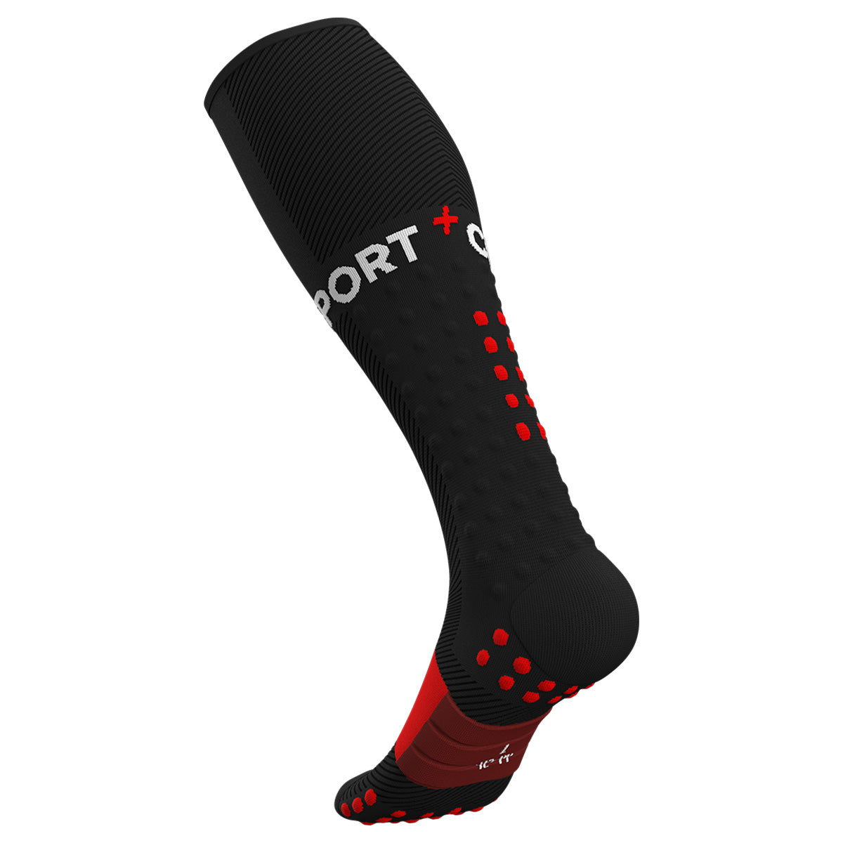 Compressport Full Run Socks - Performance Running Socks for Men & Women - Breathable & Supportive Athletic Socks for Marathon, Training & Sports - Ideal for Runners, Athletes & Fitness Enthusiasts