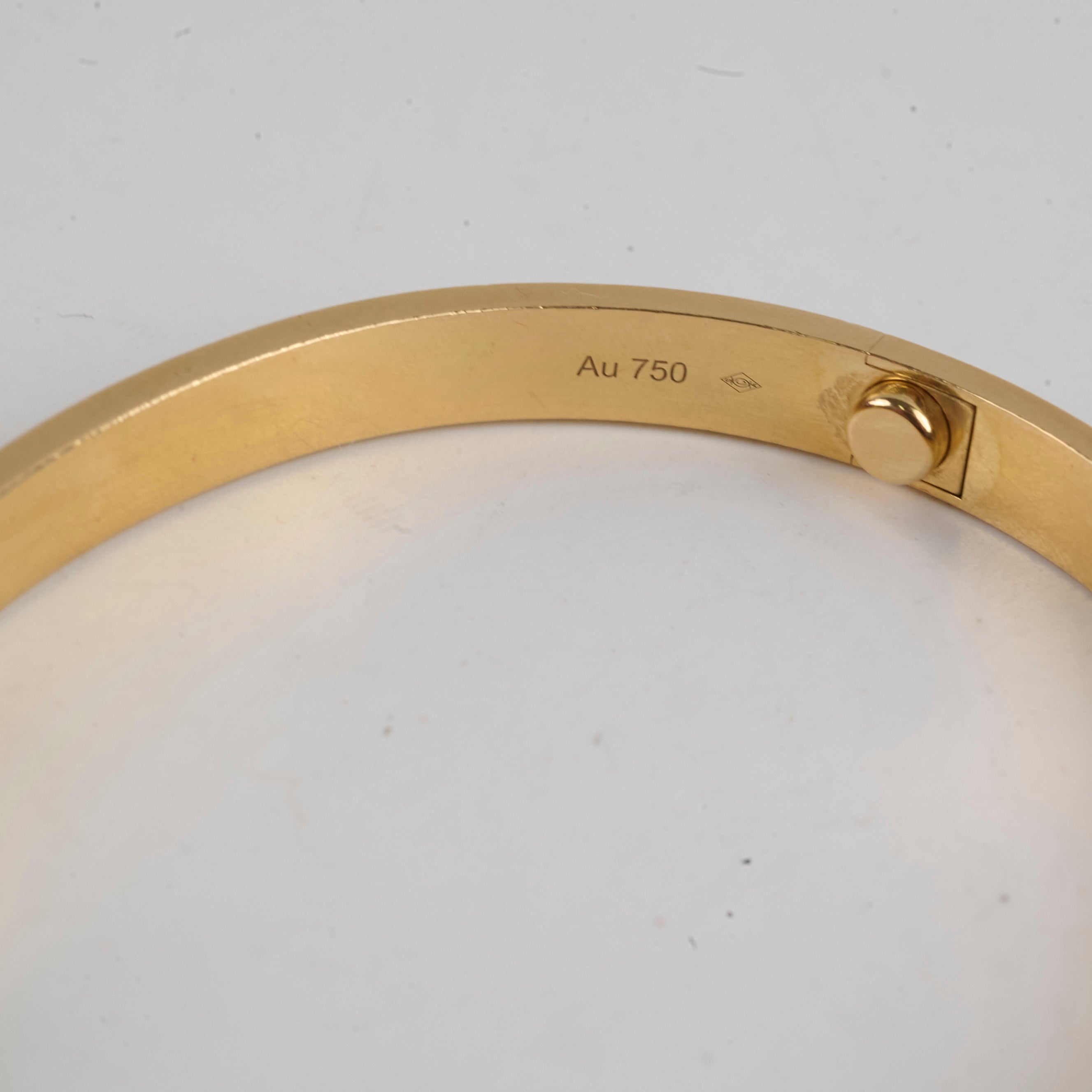 Cartier Love Bracelet 18K Yellow Gold Size 19 - Luxury Jewelry Gift for Women, Anniversary & Special Occasions