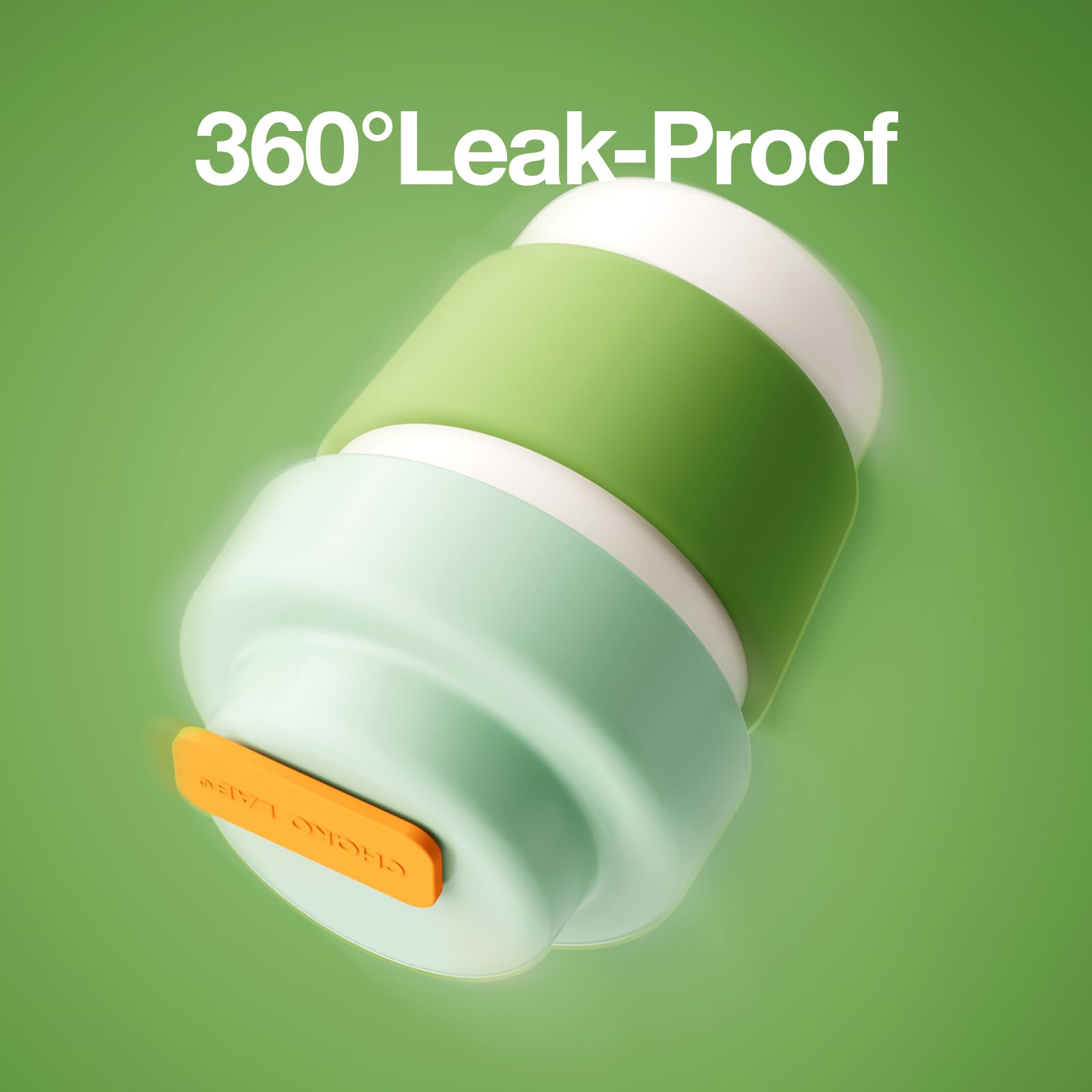 Vacuum Insulated Travel Coffee Mug - 14oz Double Wall Stainless Steel, BPA Free, Leak Proof with Green Lid - Perfect for Commuting, Camping & Office Use