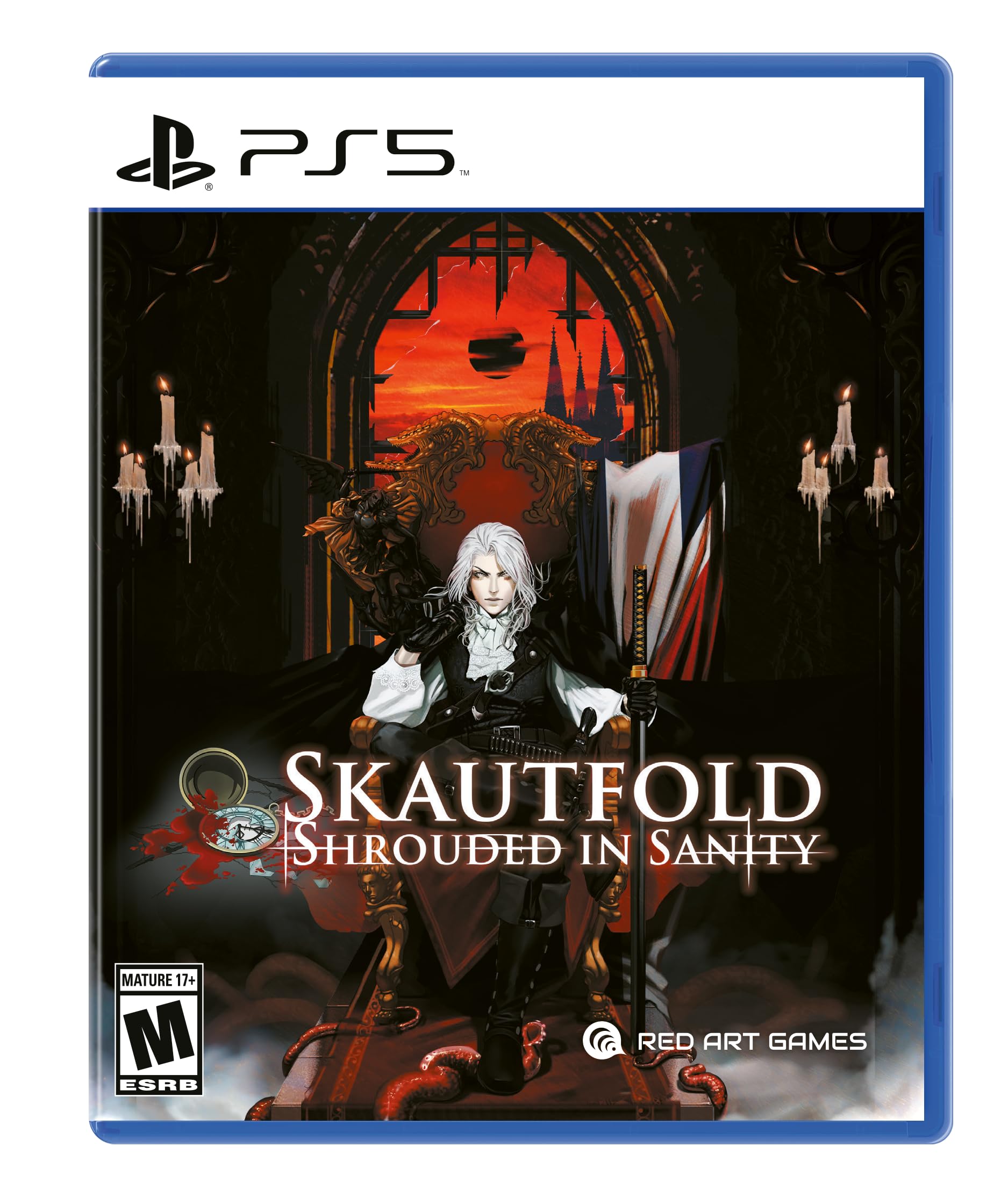 Skautfold: Shrouded in Sanity - PS5 Game | Action RPG for PlayStation 5 | Perfect for Horror & Dark Fantasy Fans | Play at Home or Gaming Parties
