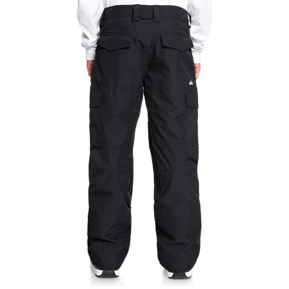 Quiksilver Porter Insulated Men's Snowboard Pants - Waterproof Winter Snowboarding Gear for Cold Weather & Mountain Adventures