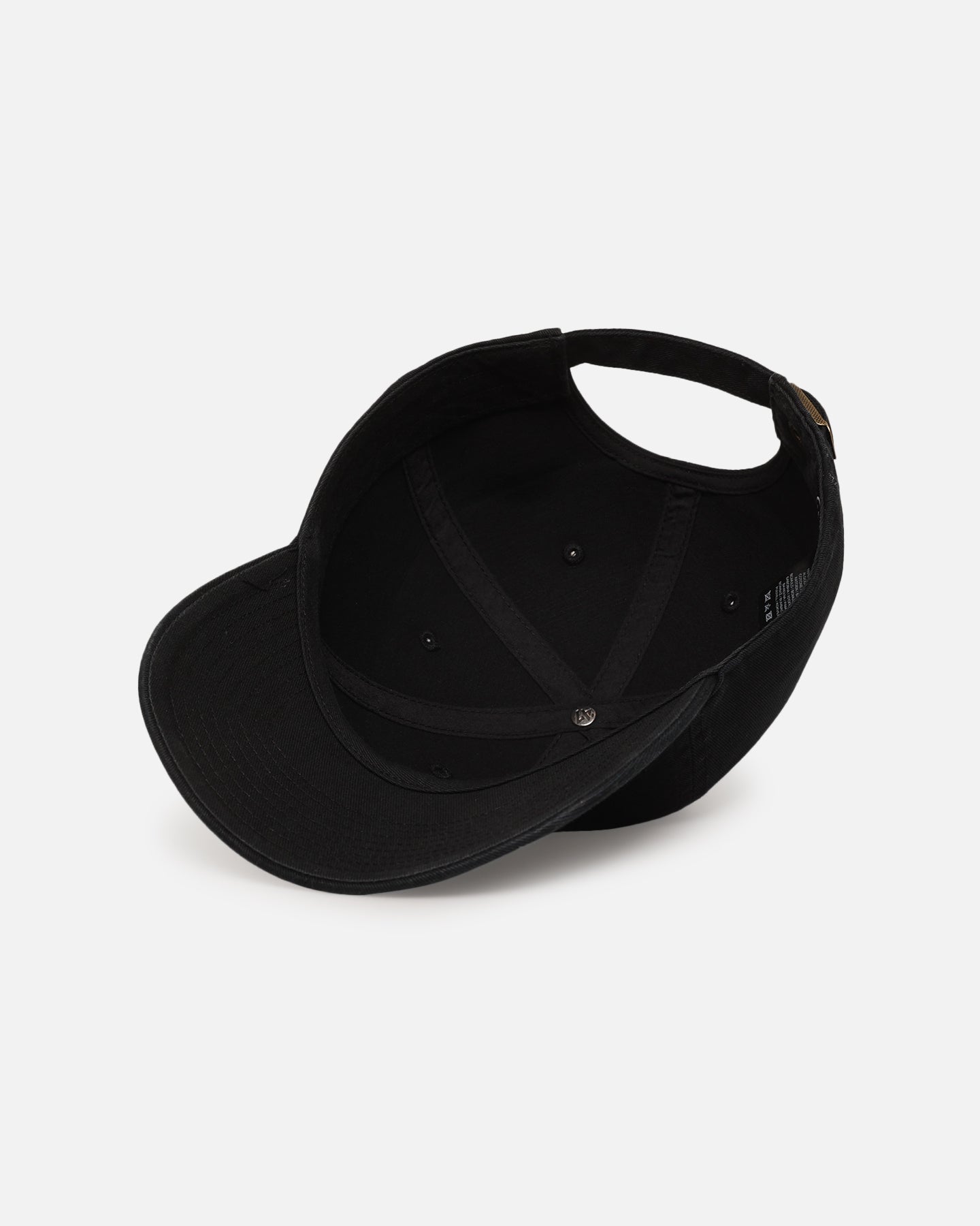 47 Brand French Bulldog 'Dog Collection' 47 Clean Up Strapback Black Hat - Adjustable Snapback Cap for Dog Lovers - Perfect for Casual Wear, Outdoor Activities and Pet-Themed Events