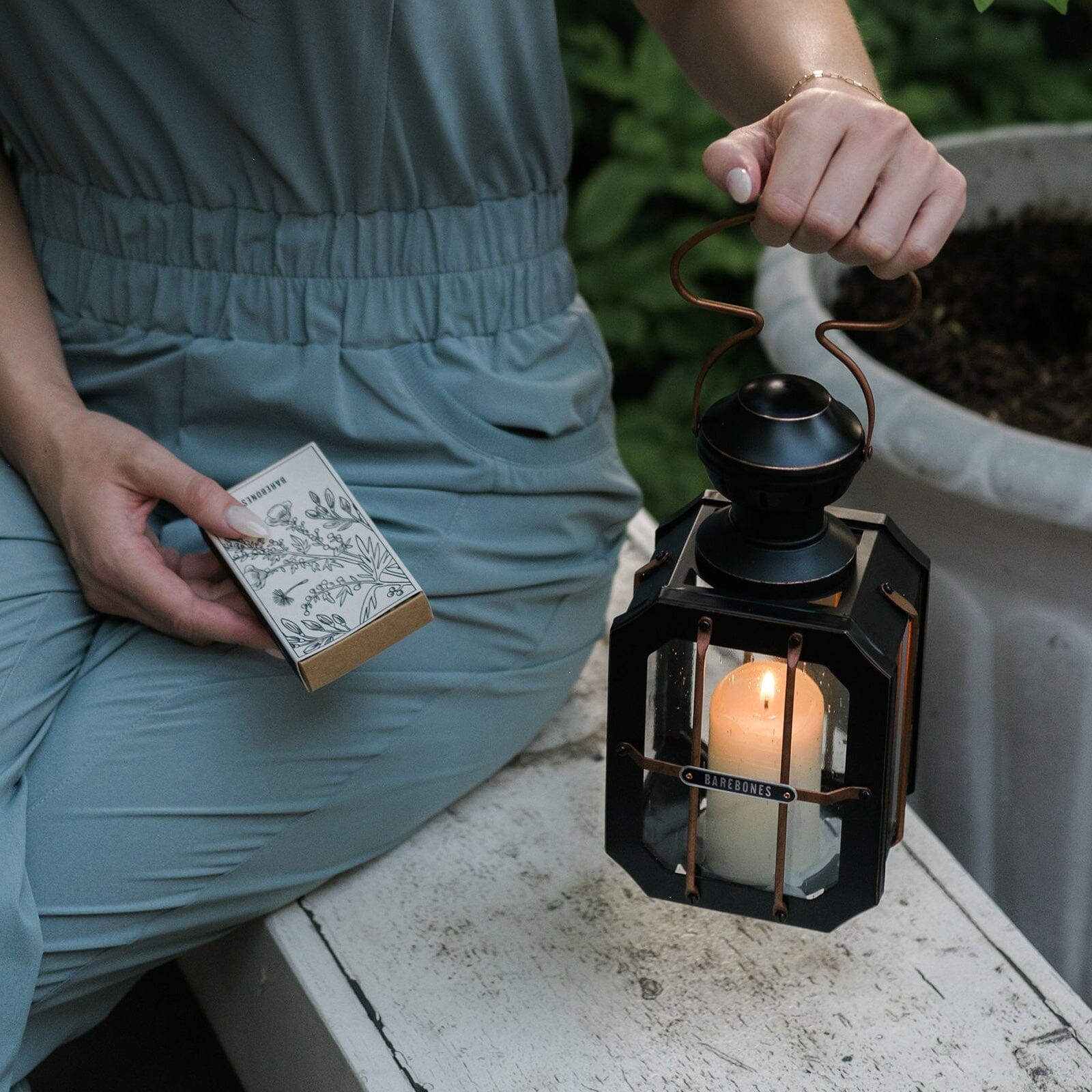 Premium Long Stem Botanical Matches - Natural Wooden Fireplace Matches for Candles, Fireplaces & Home Decor