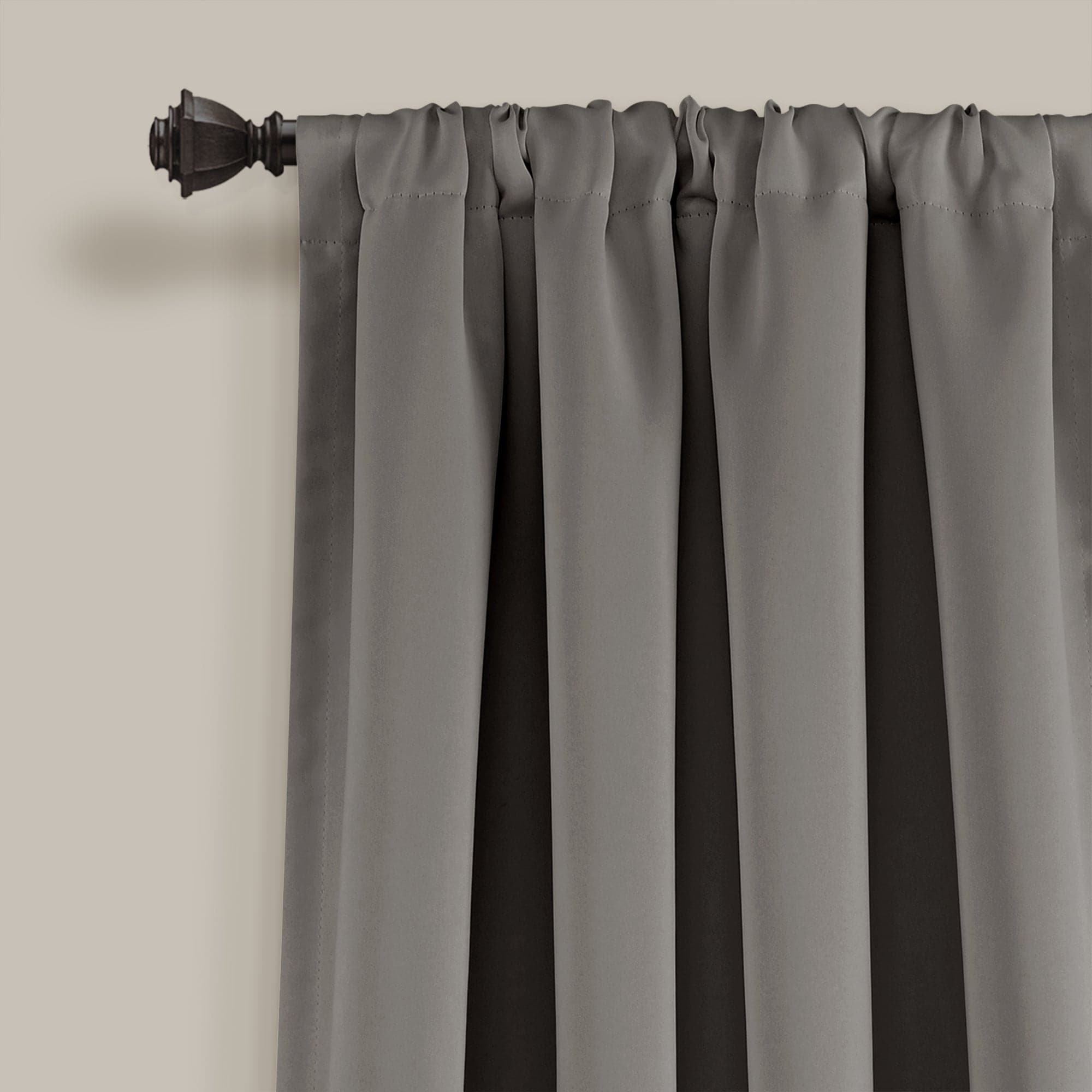 Thermal Insulated Blackout Curtain Panels with Rod Pocket - Noise Reducing & Energy Saving for Bedroom, Living Room & Home Theater