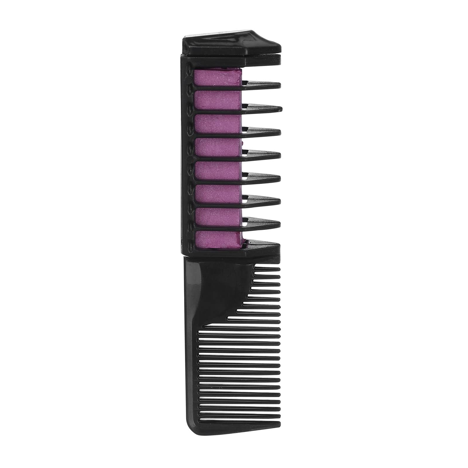 Washable Temporary Hair Chalk Comb for Kids & Girls - Non-Toxic DIY Hair Color for Birthday Parties, Halloween, Christmas & Children's Day - Fun Beard Thickener for Costumes & Play