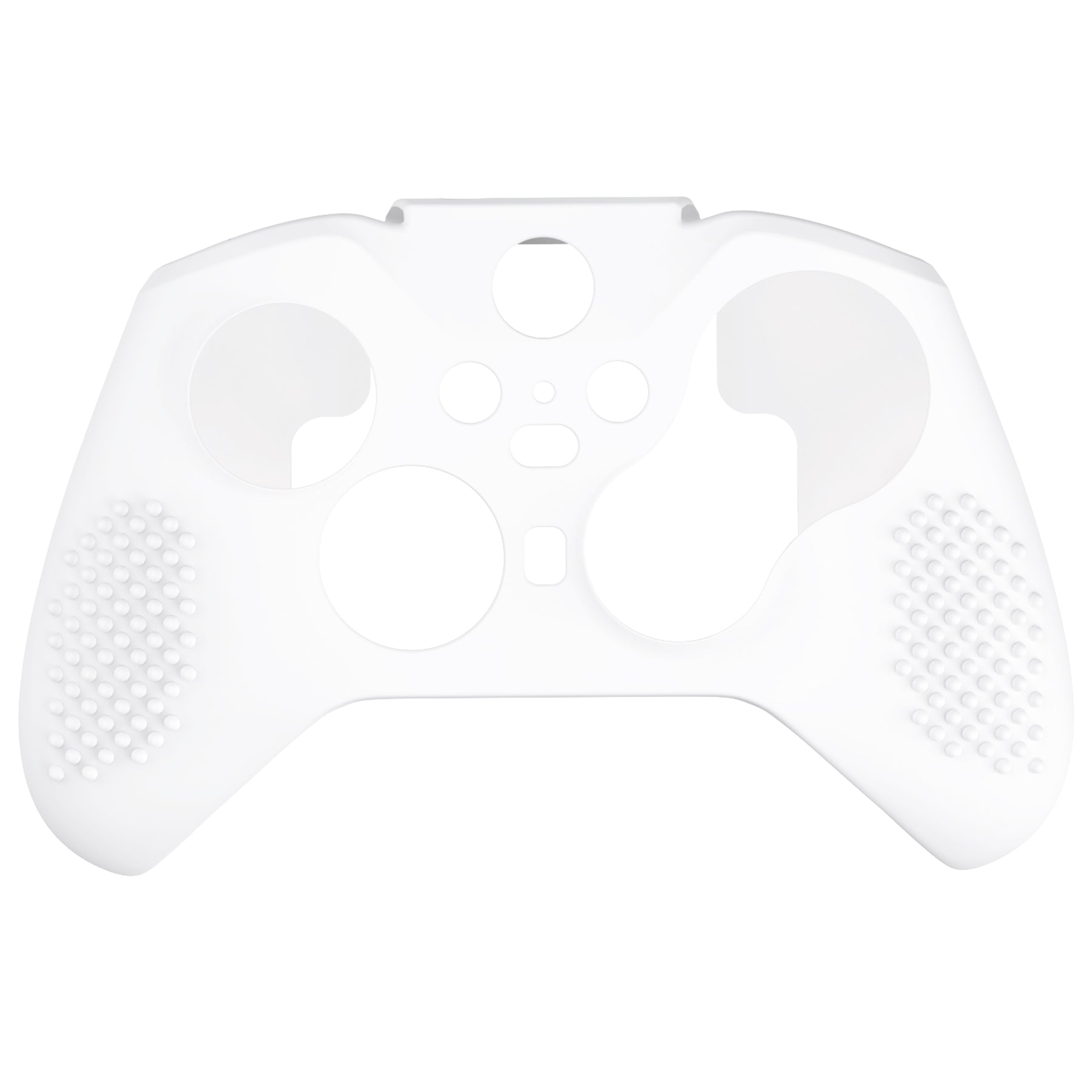 eXtremeRate PlayVital Anti-Slip Silicone Cover for Xbox One Elite Series 2 Controller (Model 1797 & Core) - Soft Protective Skin with Thumb Grips & Analog Caps | Enhanced Grip for Gaming, Streaming & Esports | XBOWP0059GC