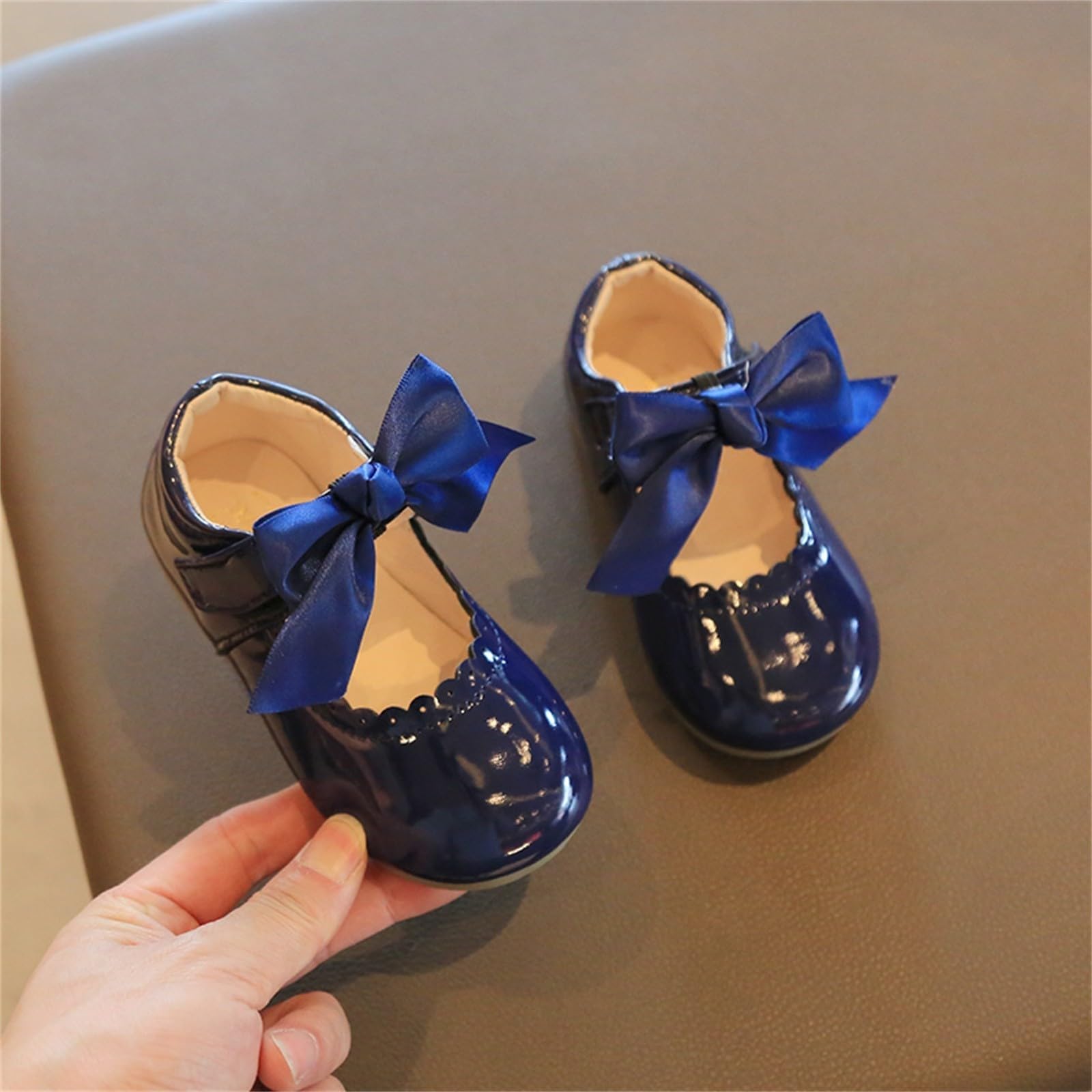 Toddler Ballet Mary Jane Bow Flat Shoes for Girls - Party & School Outfits