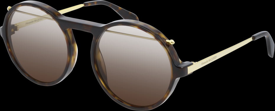 Alexander McQueen AM0192S Sunglasses - Luxury Designer Shades for Men & Women - UV Protection & Polarized Lenses - Perfect for Outdoor Activities, Travel & Fashion Statements