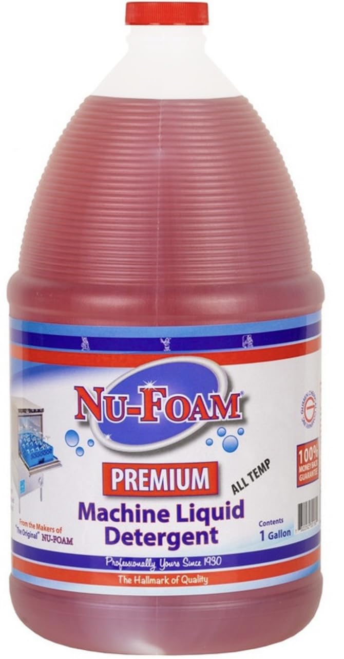 Premium Machine Detergent 1 Gallon - Heavy Duty Laundry Detergent for Washers - Ideal for High-Efficiency HE Machines & Tough Stain Removal