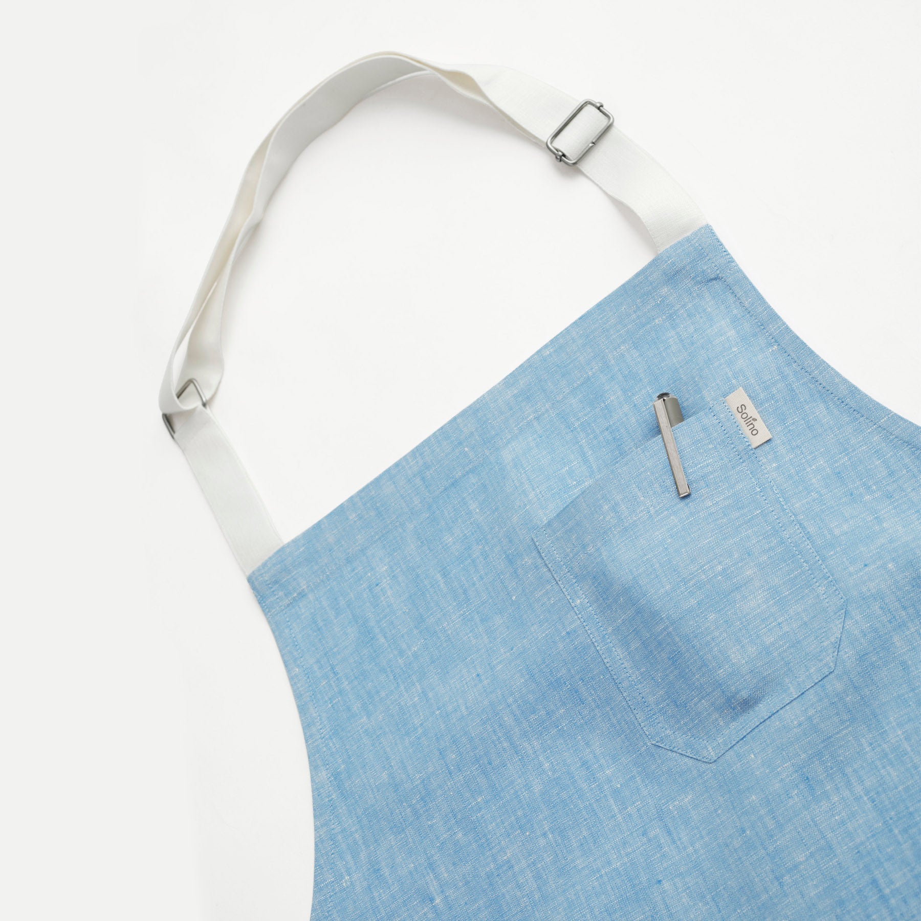 Premium Linen Apron for Cooking, Baking & Grilling - Durable & Stylish Kitchen Apron for Chefs & Home Cooks - Perfect for BBQ, Baking & Crafting