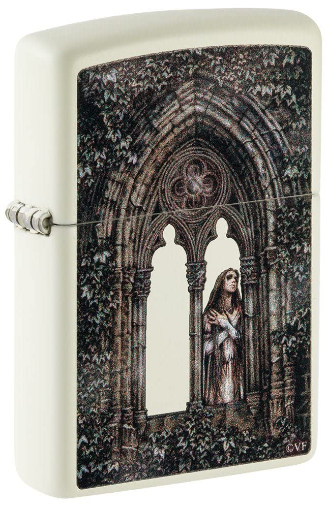 Personalized Engraved Zippo Lighter with Glow in The Dark Design - Custom Message on Back - Victoria #49836 - Perfect for Gifts, Collectibles & Outdoor Adventures