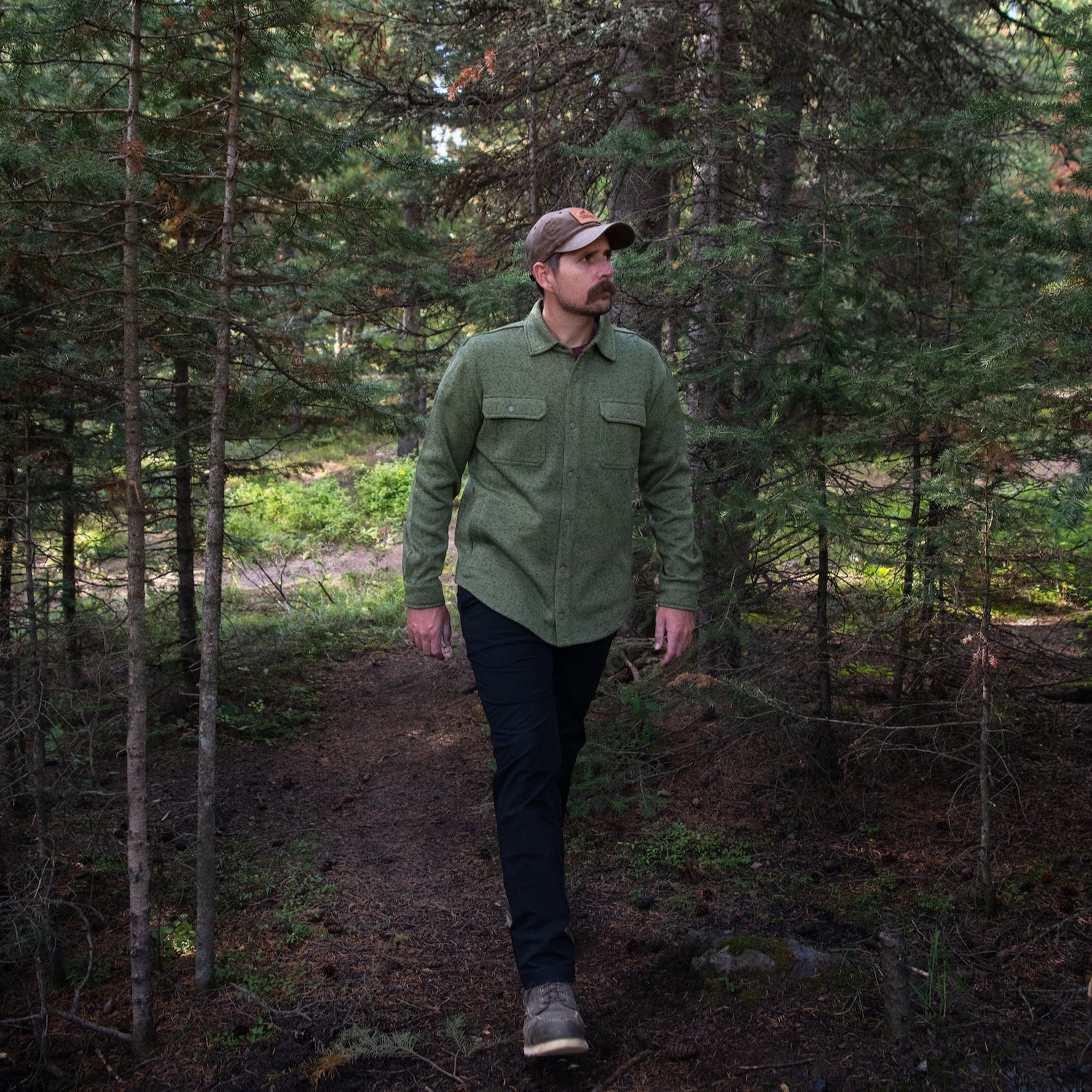 Men's Norris Shirt Jacket - Classic Fit Casual Button-Down Shirt for Outdoor Activities & Everyday Wear