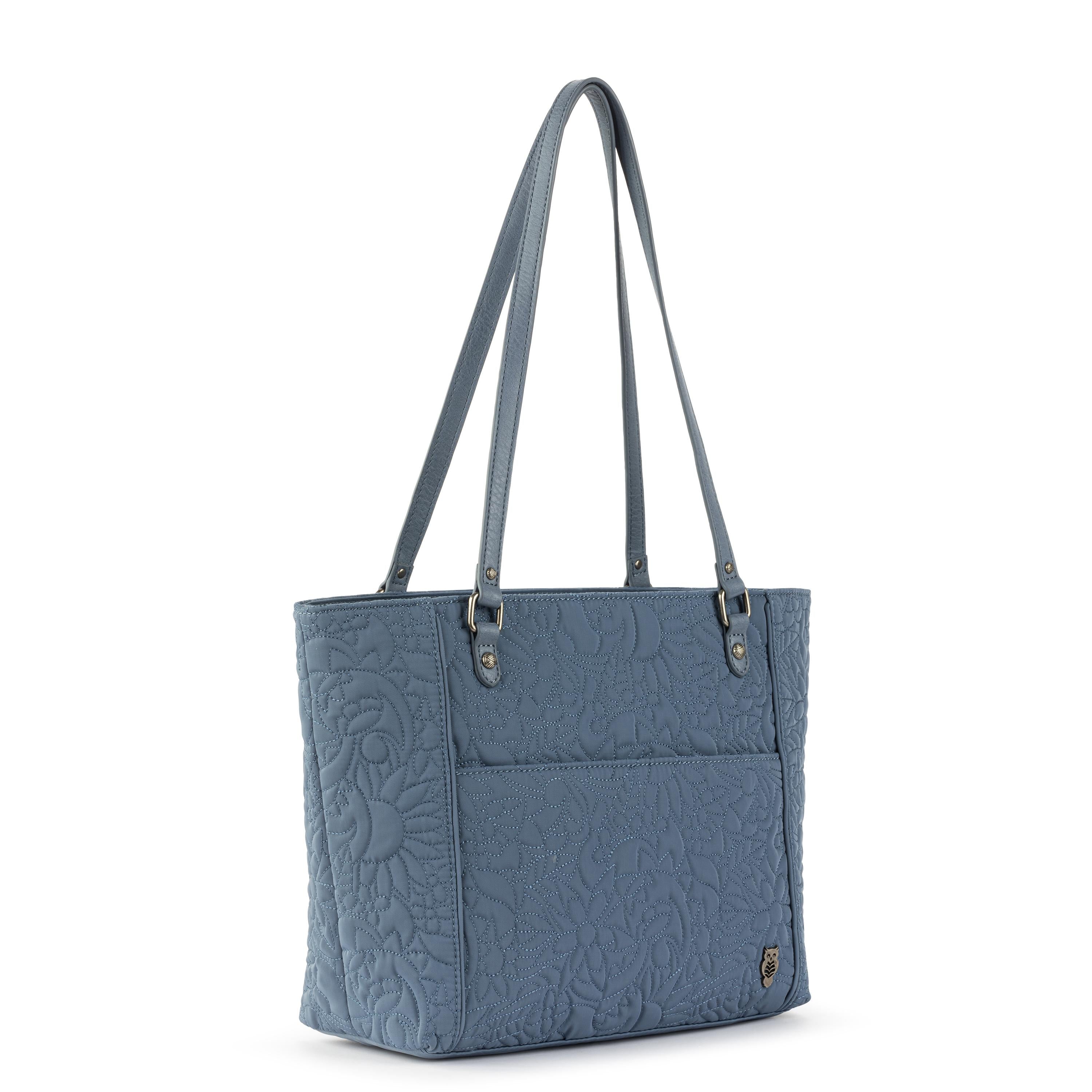 Stylish Metro Tote Bag for Women - Large Durable Canvas Shopping Tote with Long Handles - Perfect for Grocery Shopping, Beach Trips, Work & Travel