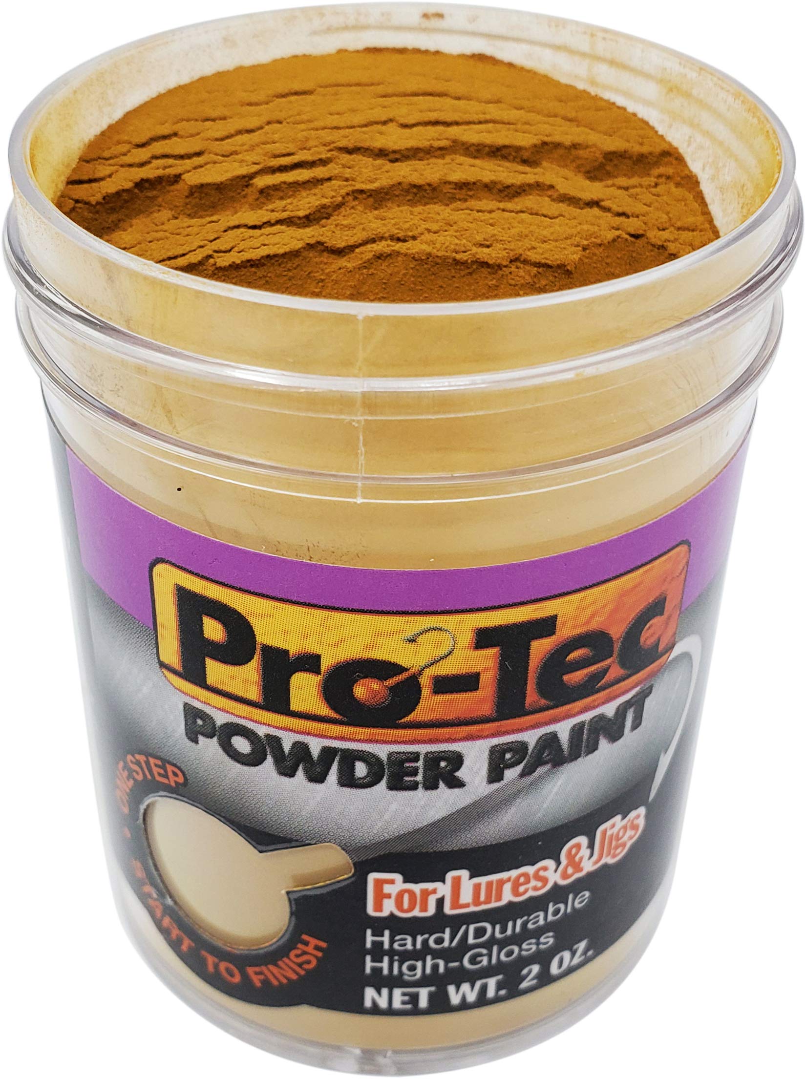 Pro-Tec Jigs and Lures Powder Paint - Durable Jig Head & Fishing Lure Paint for Bass, Walleye & Saltwater Fishing | Perfect for DIY Lure Making & Tackle Customization