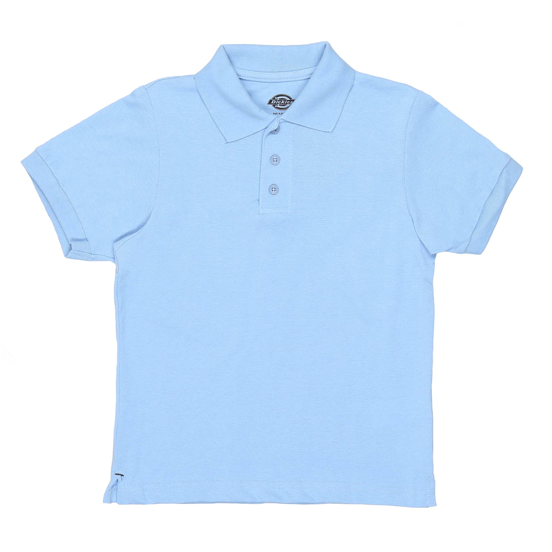 Dickies Kids' Polo Shirt - Light Blue | Comfortable & Durable Cotton Polo for Boys & Girls | Perfect for School, Play & Casual Outings