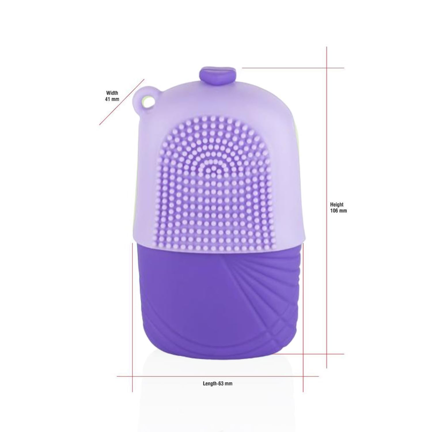 Dharvika Upgraded Ice Roller for Face & Eye - Cooling Facial Massager for Puffiness, Wrinkles & Skin Tightening - Gua Sha & Ice Facial Therapy Tool with Silicone Mold - Purple (Perfect for Morning Routine & Post-Workout Skin Care)