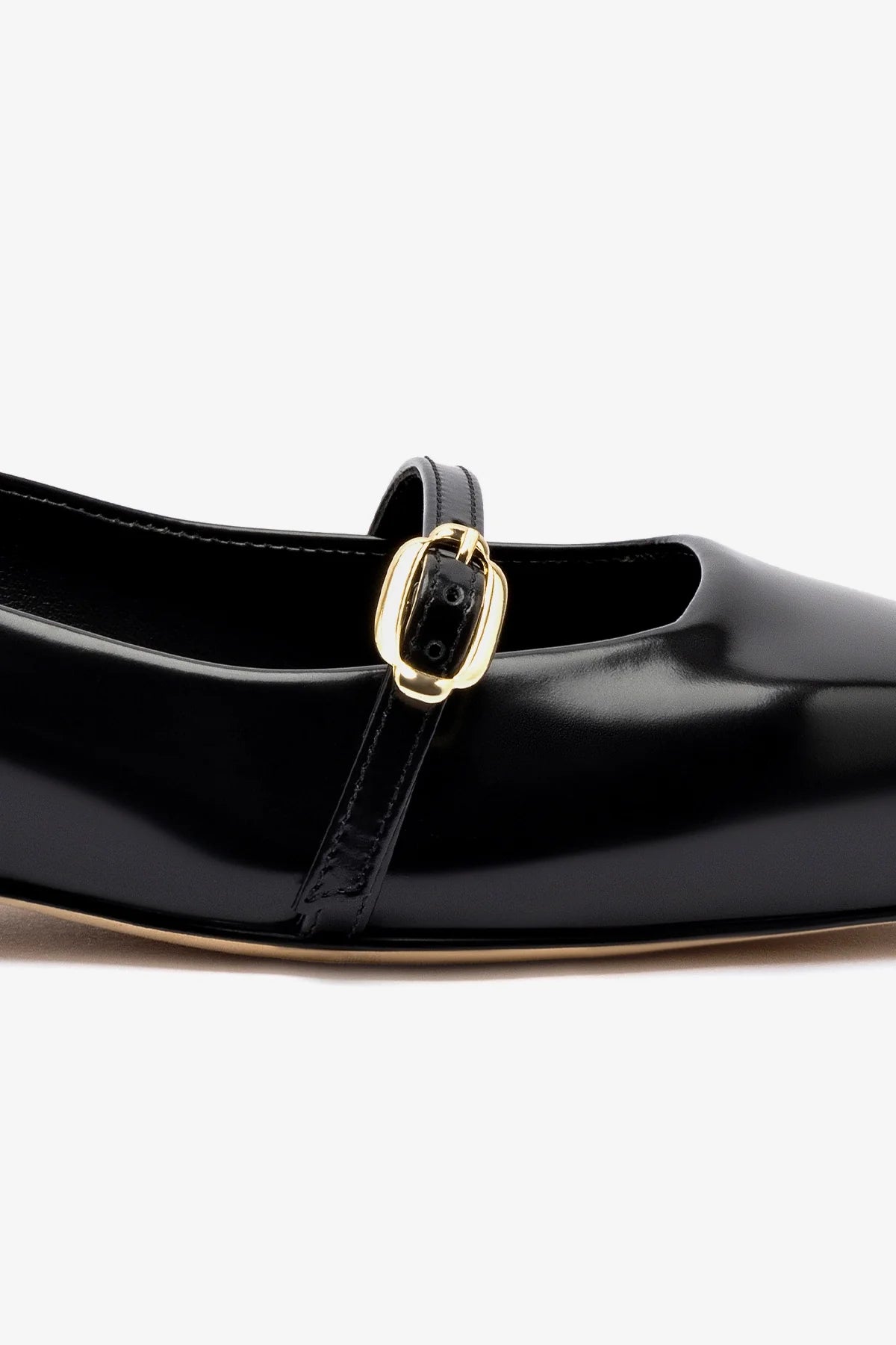 Stylish Irene Flat Shoes in Black Leather - Perfect for Women's Casual Wear, Office & Everyday Comfort