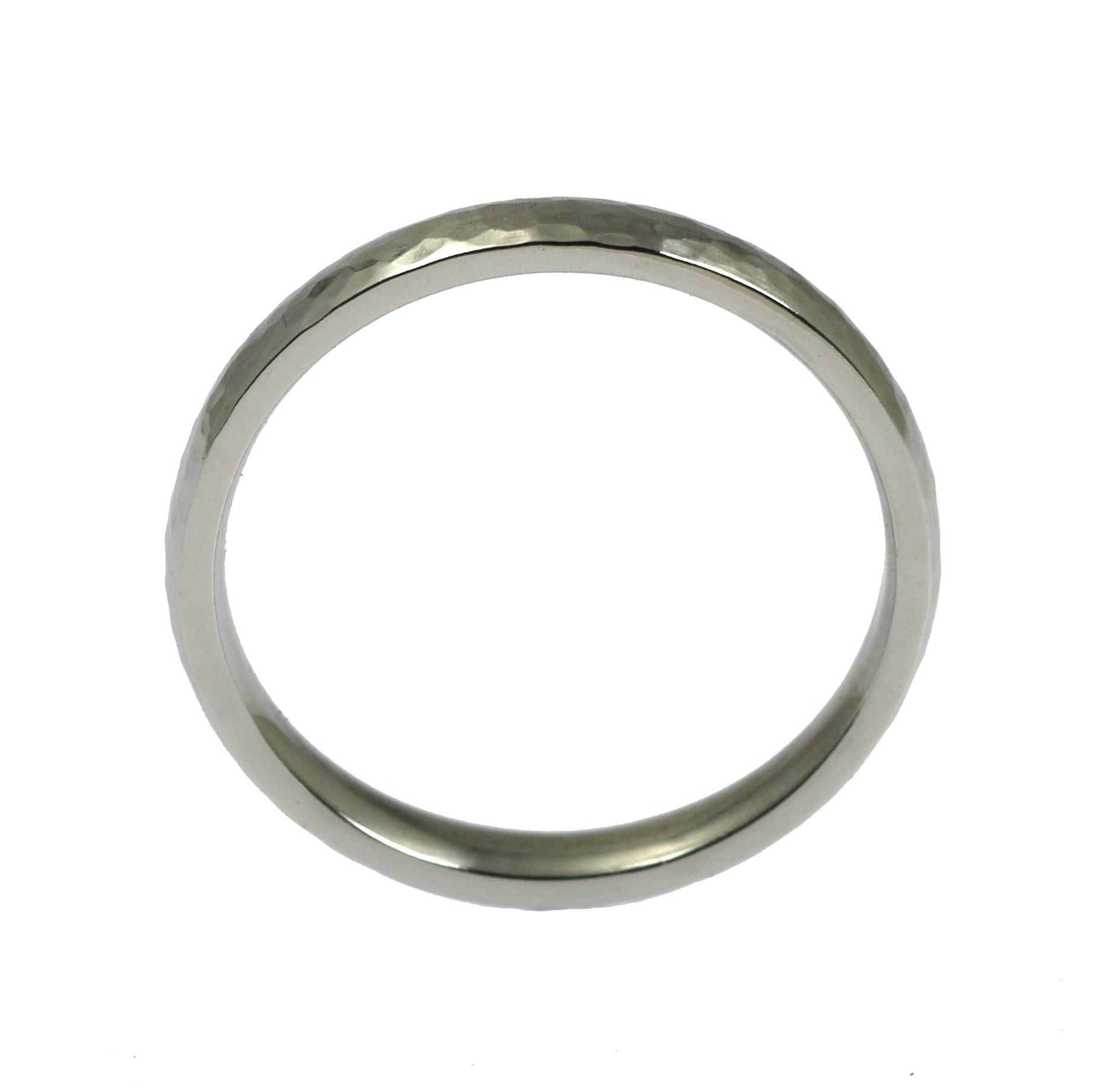 3mm Hammered Comfort Fit Stainless Steel Men's Wedding Band Ring - Durable & Hypoallergenic for Everyday Wear, Anniversary Gift, or Special Occasions