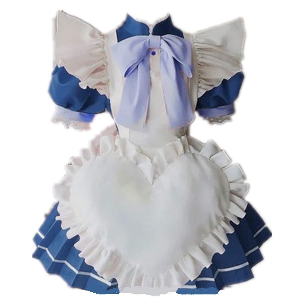 Tokyo Mew Mew Aizawa Minto Anime Cosplay Costume - Cute Red Maid Dress for Halloween, Comic Con, Anime Expo & Role Play Parties - Perfect for Cosplay Enthusiasts & Anime Fans