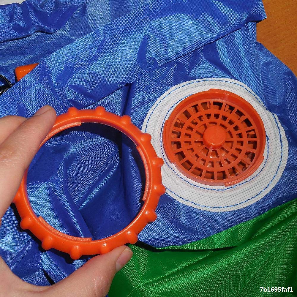 Kiddale Upgraded Mini Fan Blower - Portable Cooling Fan for Dinosaur Costumes, Inflatable Mascots, Cosplay & Halloween Costumes - Orange (Ideal for Parties, Events & Outdoor Activities)