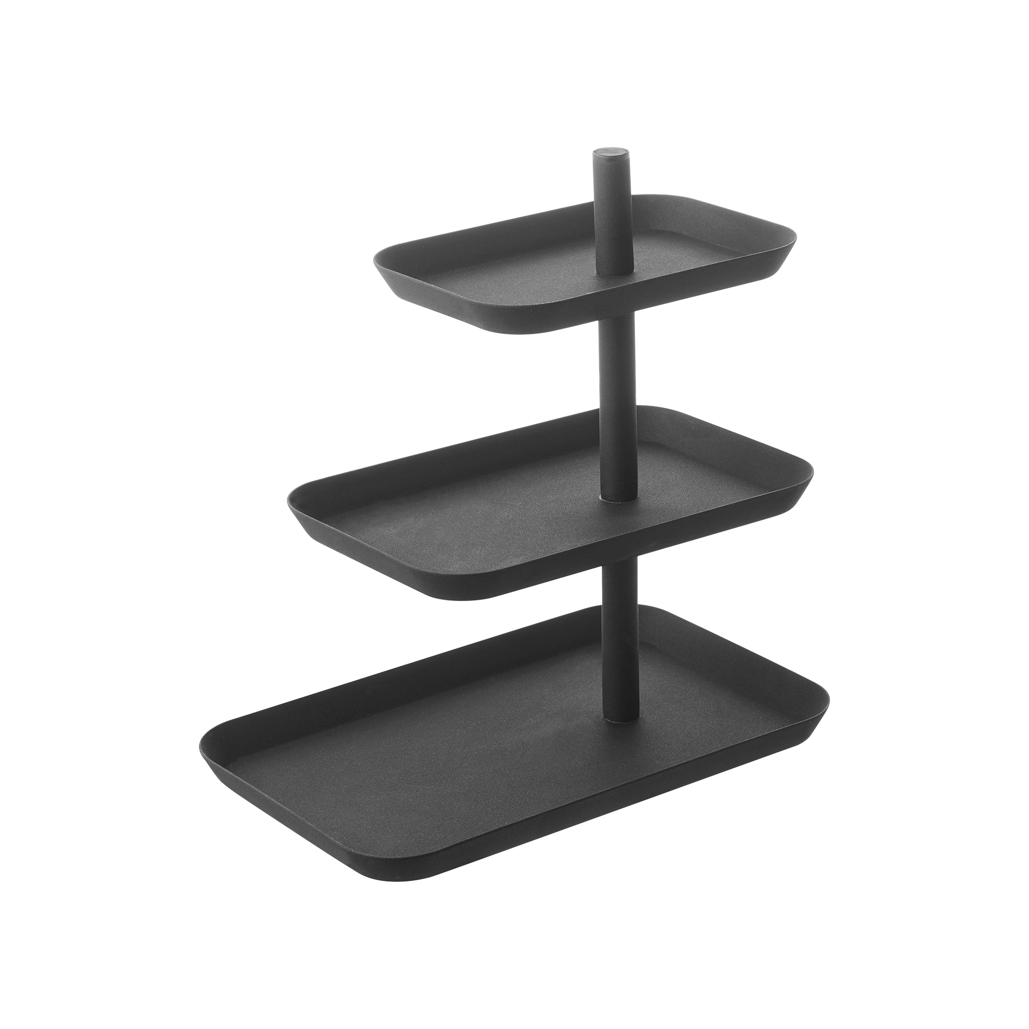 3-Tier Steel Accessory Tray - Organize Jewelry, Cosmetics & Office Supplies | Perfect for Vanity, Bathroom & Desk Organization