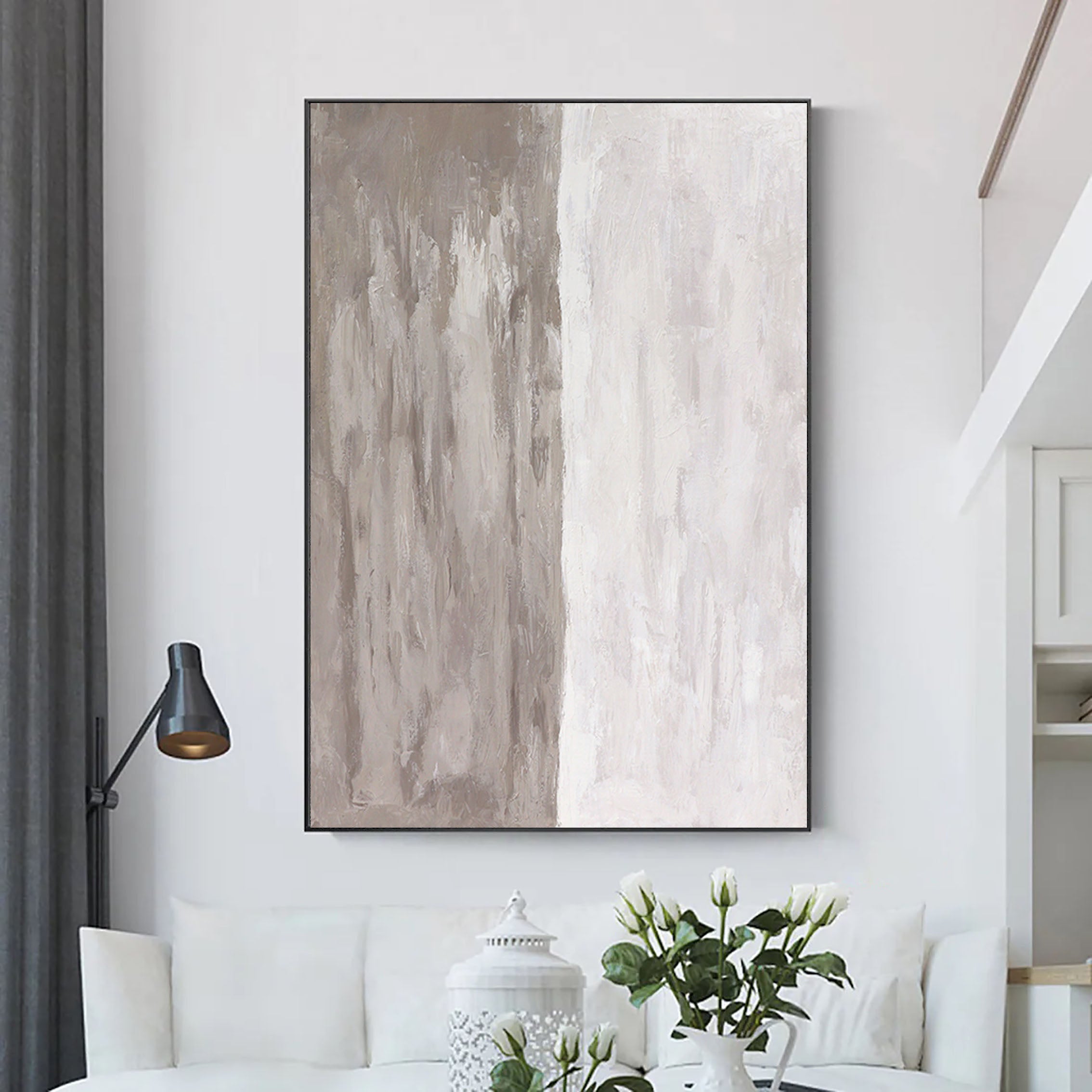 Abstract Tranquility Wall Art Print #WS078 - Modern Home Decor for Living Room, Bedroom & Office