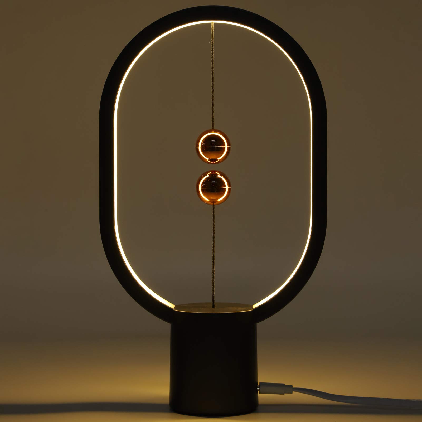 Atyhao Heng Magnetic Levitation Balance Lamp - Smart LED Floating Night Light for Home, Dorm, Office Desk | Creative Birthday Gift & Modern Decor | Perfect for Bedroom, Study, and Relaxation