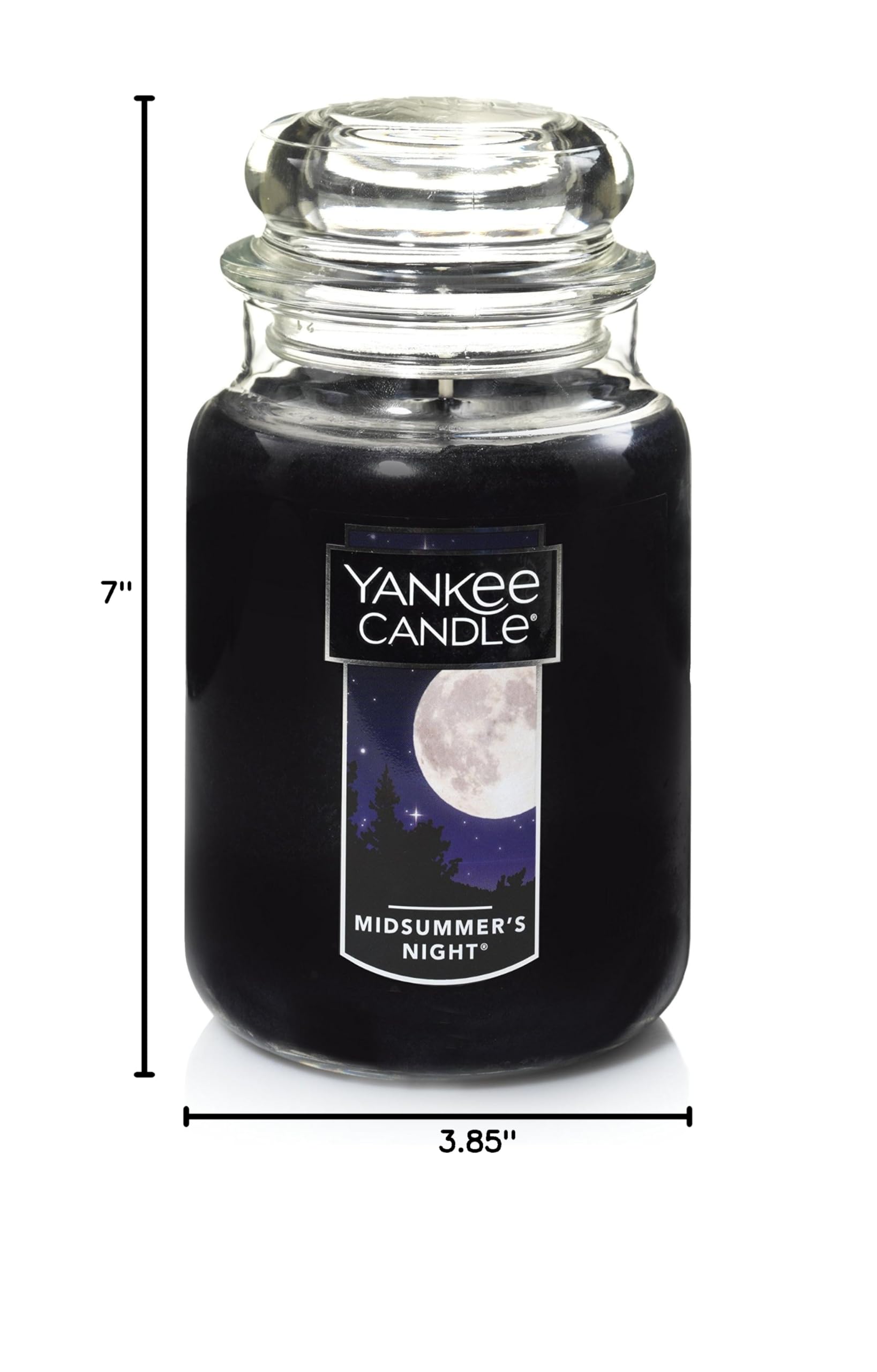 Yankee Candle Silver Birch & Midsummer's Night Large Jar Candle Set - 22oz Each | Home Fragrance, Relaxation & Romantic Ambiance for Living Room, Bedroom & Bathroom