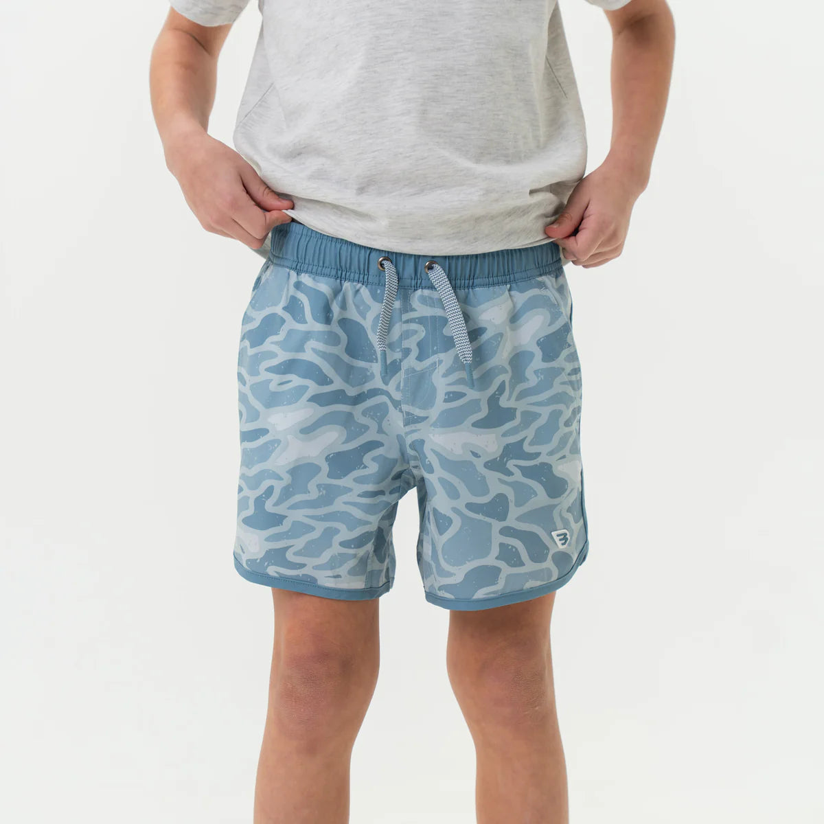 Boys' Burlebo Quick-Dry Swim Trunks for Kids - Comfortable Beach & Pool Shorts for Swimming, Surfing, and Summer Activities