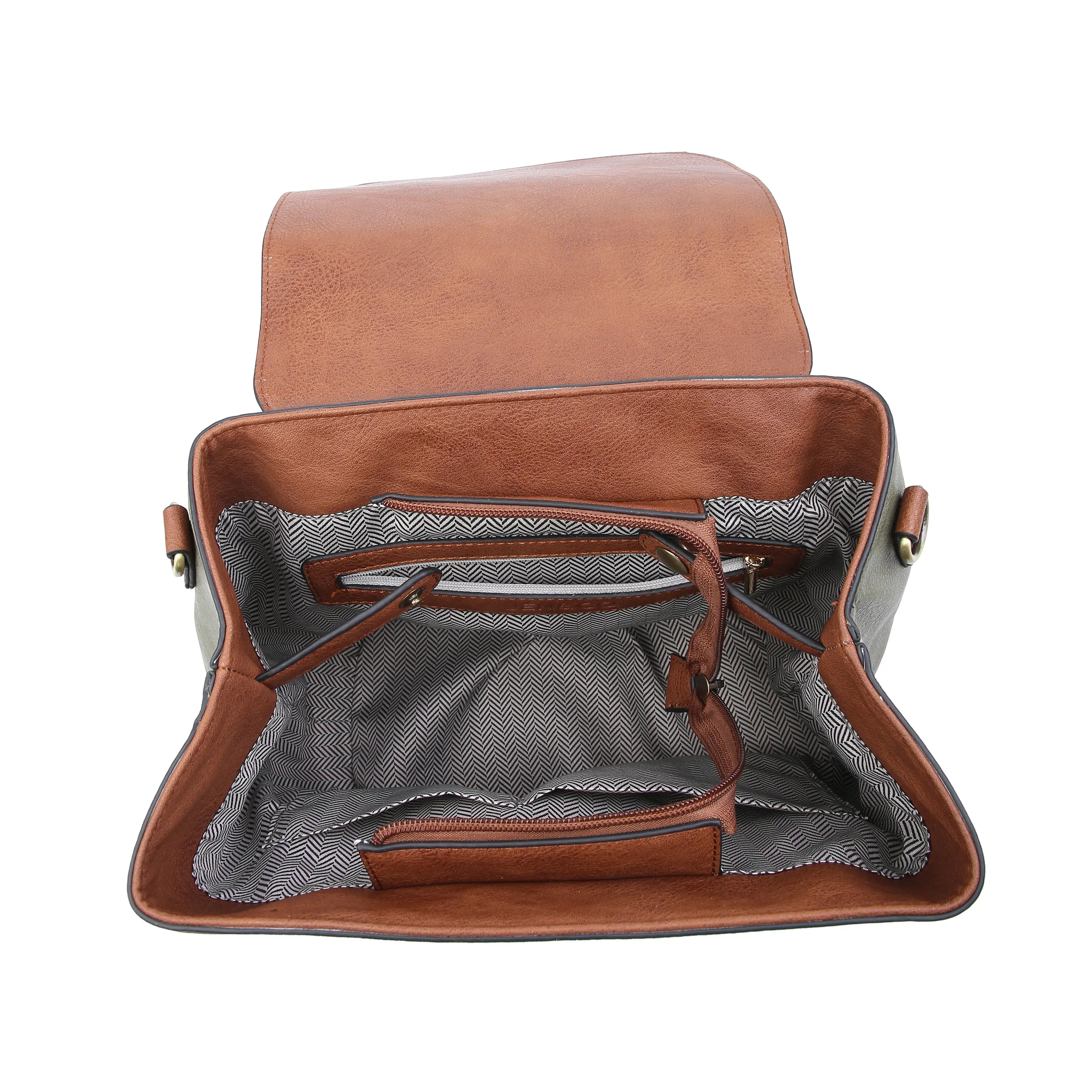 Brooks Vegan Convertible Backpack & Shoulder Bag - Lightweight Travel Laptop Bag for Work, Gym & Outdoor Adventures