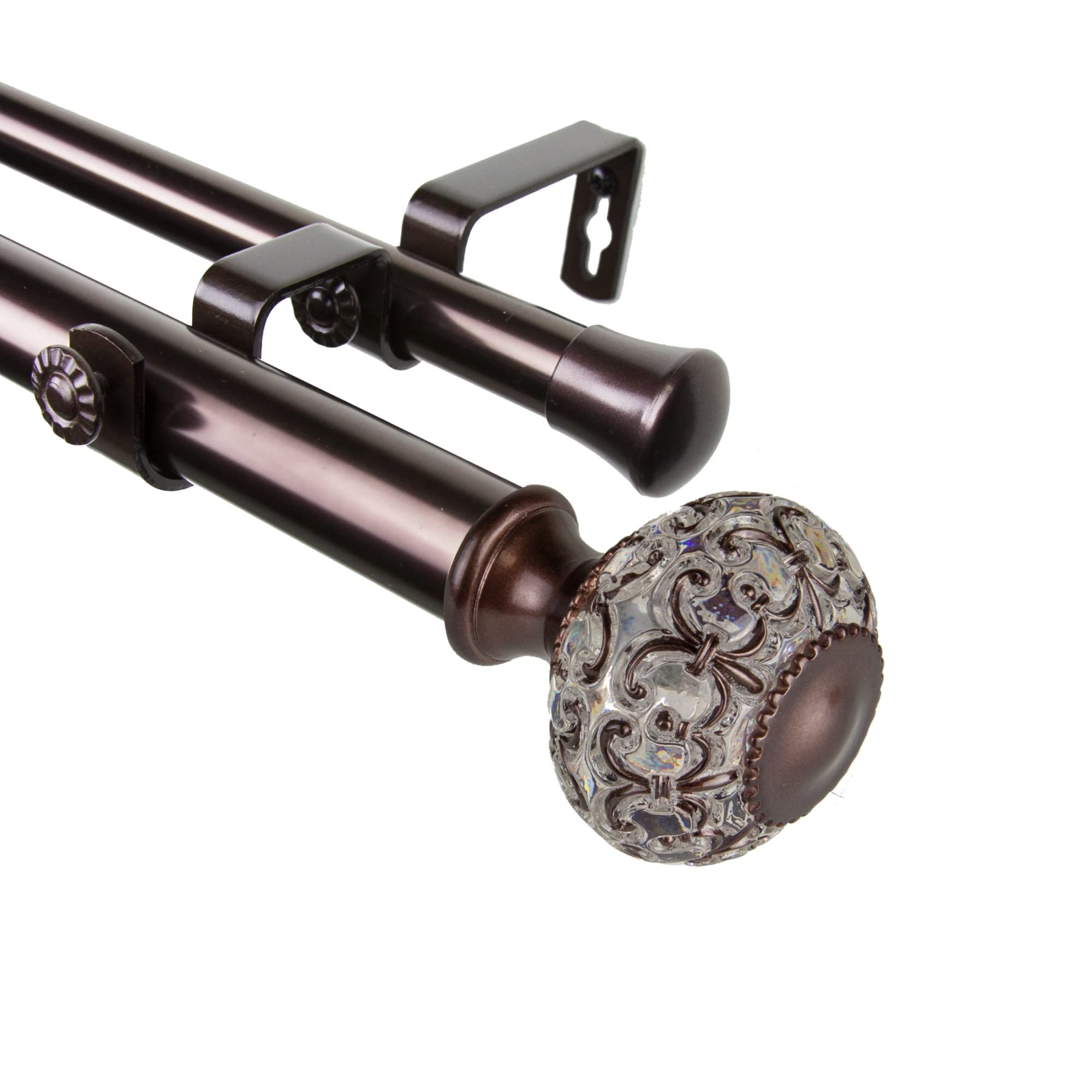 Rod Astamoda Elyse Double Curtain Rod 1