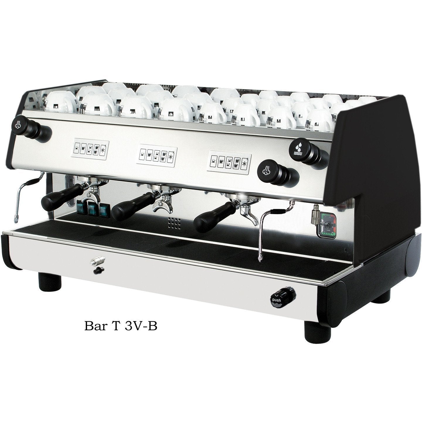 Professional La Pavoni Commercial Volumetric Espresso Machine BAR T 3V - Perfect for Coffee Shops, Restaurants & Home Baristas | High-Quality Espresso Maker for Commercial & Home Use