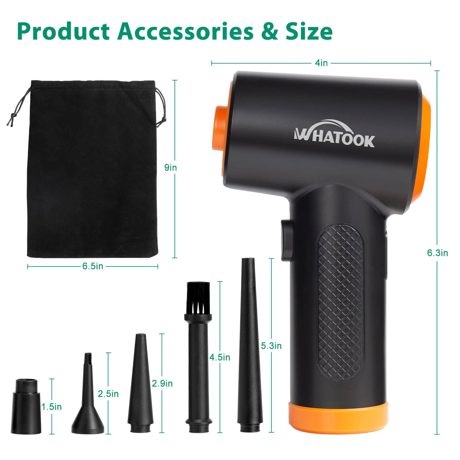 **Reusable Electric Air Duster - 60000 RPM, 3 Speeds, LED Light - Cordless Keyboard & Computer Cleaner - Canned Air Replacement for PC, Laptop, Car, Electronics (Perfect for Dusting Keyboards, Vents & Hard-to-Reach Areas)**