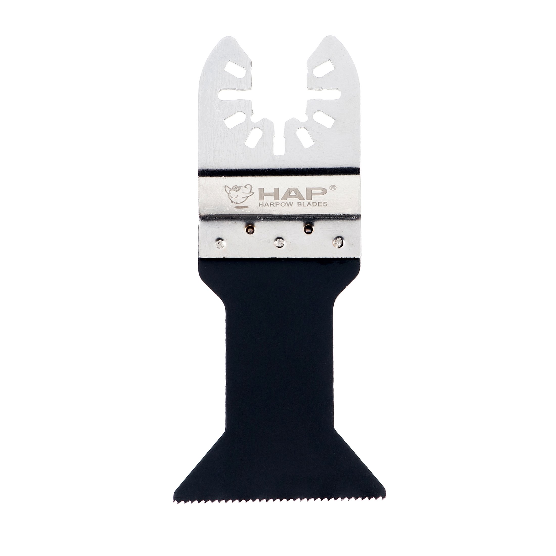 Harpow 5-Piece Bi-Metal E-Cut Saw Blades with Stainless Steel Holder, 42mm - Oscillating Multi-Tool Blades Compatible with Fein, Bosch, Craftsman, Rockwell, Einhell, Westfalia, Ferm, Pro-Line & Matrix - Perfect for Woodworking, Metal Cutting, DIY Projects & Home Renovations