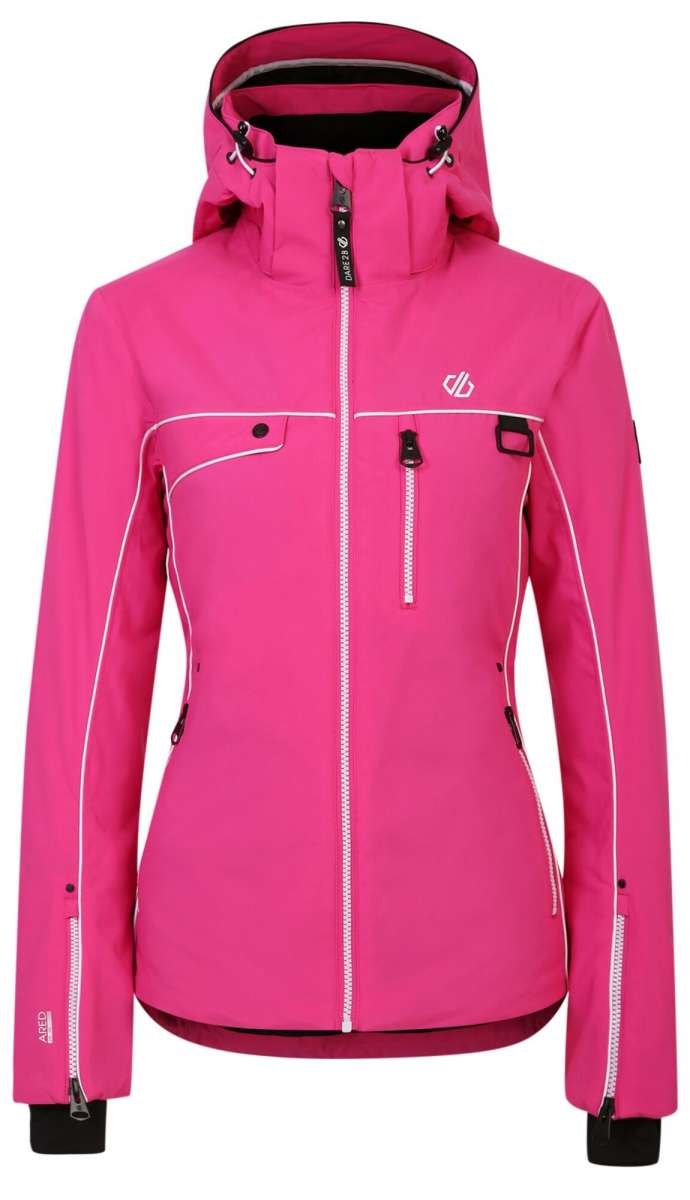 Dare2B Women's Insulated Winter Jacket 2024 - Waterproof Windproof Ski Coat for Cold Weather, Hiking & Outdoor Activities