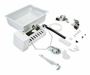 Amana IC13B Bottom Mount Ice Maker Kit - White | Compatible with Domestic Refrigerators | Perfect for Kitchens, Offices, and Home Bars