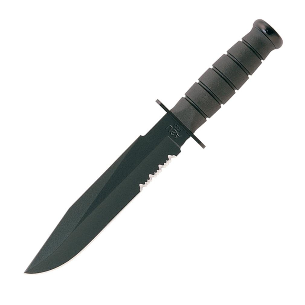 Ka-Bar USMC Fighting Knife - Tactical Survival Knife with Sheath for Outdoor Camping, Hunting & Military Use