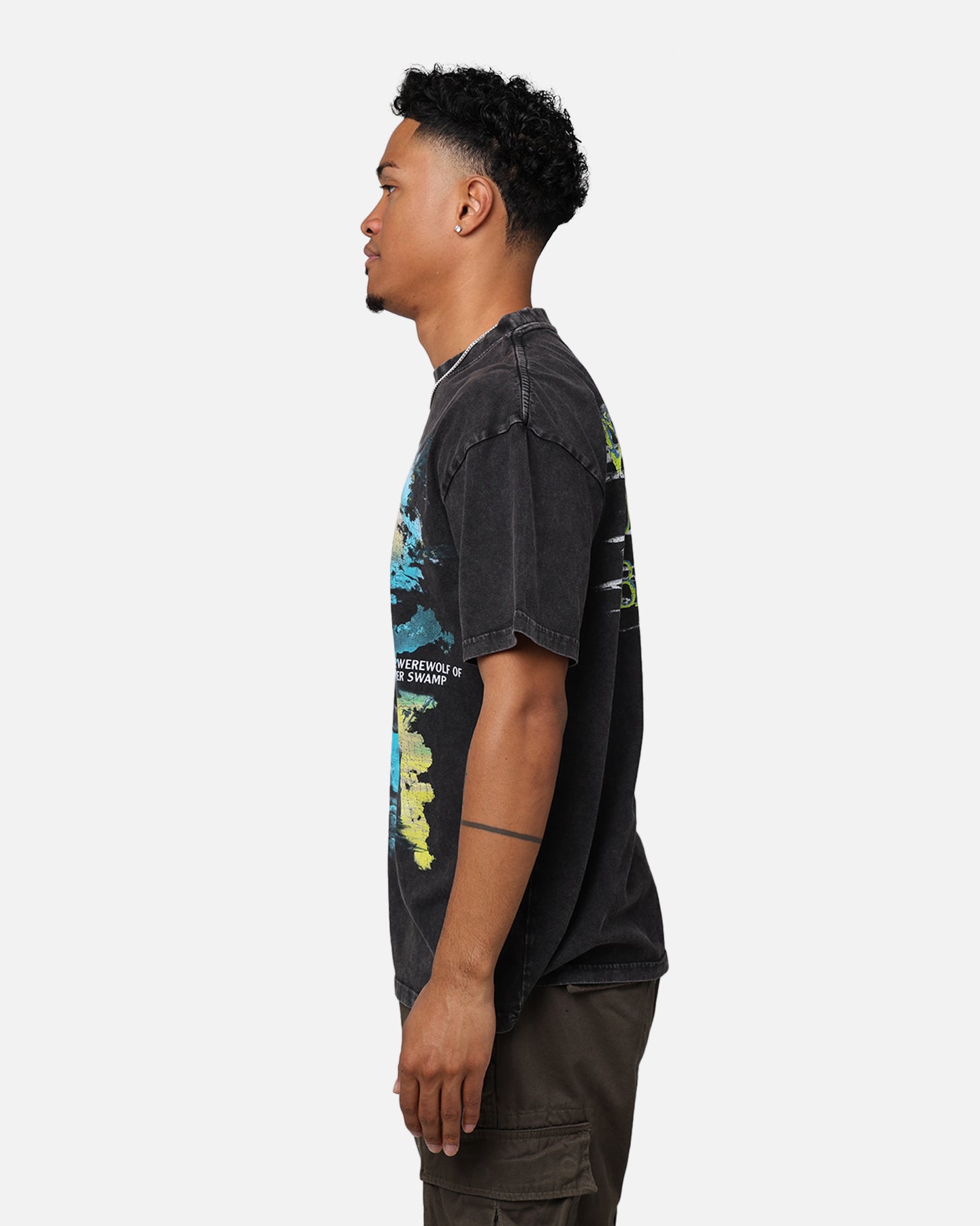 Vintage Goosebumps Fever Tree Graphic T-Shirt - American Thrift Style Black Wash Tee for Casual Wear, Street Fashion & Retro Outfits