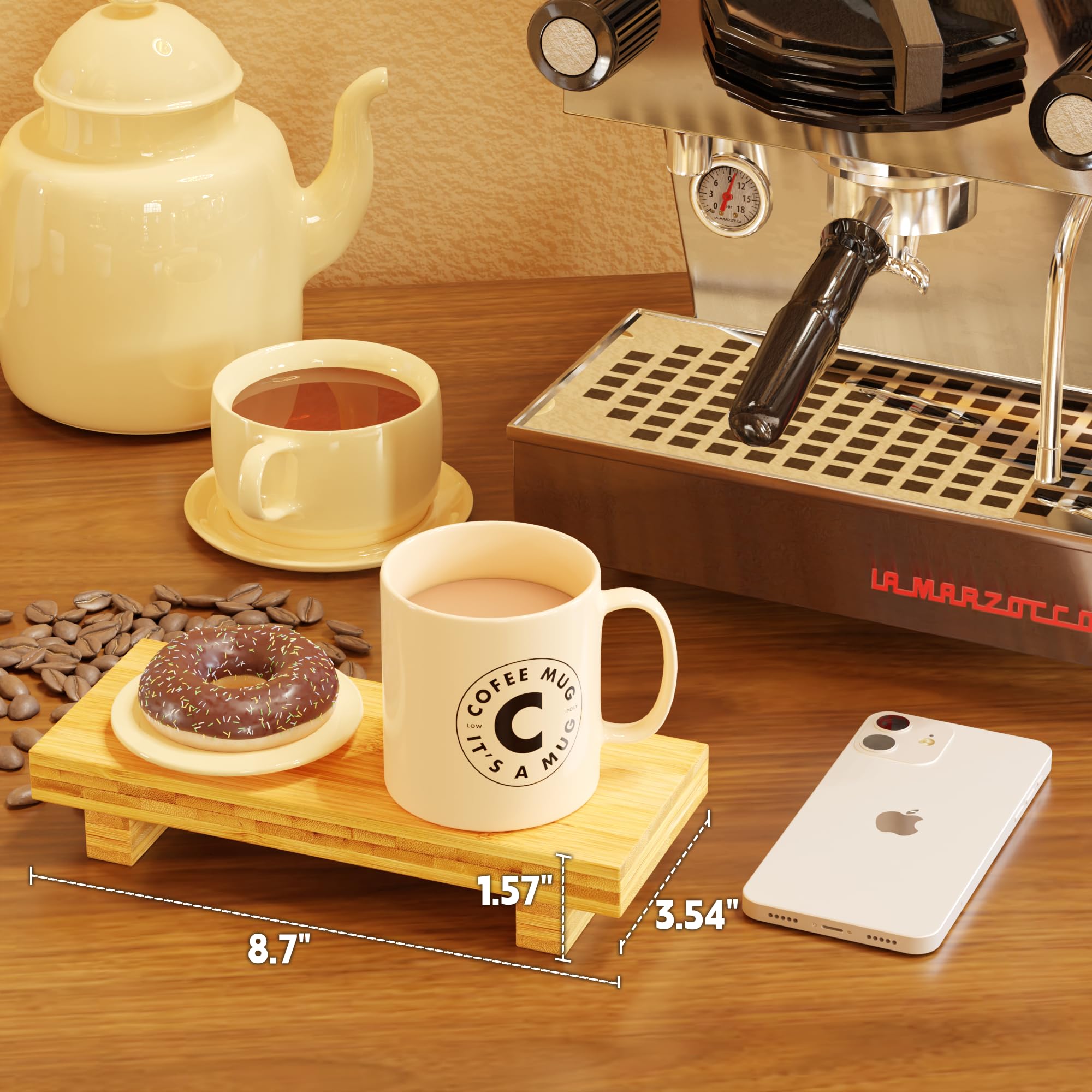 Bamboo Soap Tray Holder - 8.7