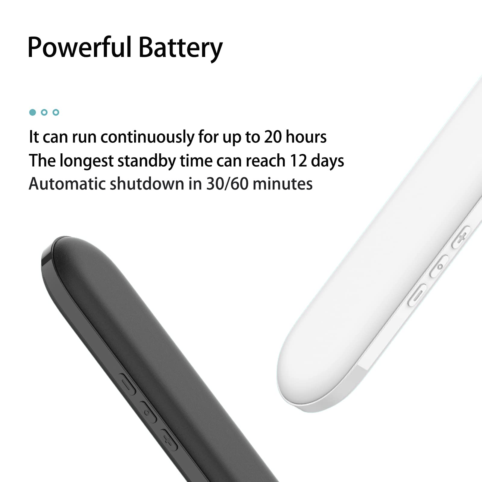 Bone Conduction Bluetooth Sleep Headphones with White Noise - Wireless Pillow Speaker for Side Sleepers, Compatible with iOS/Android/Windows (White) | Perfect for Nighttime Relaxation, Meditation & Soothing Sleep