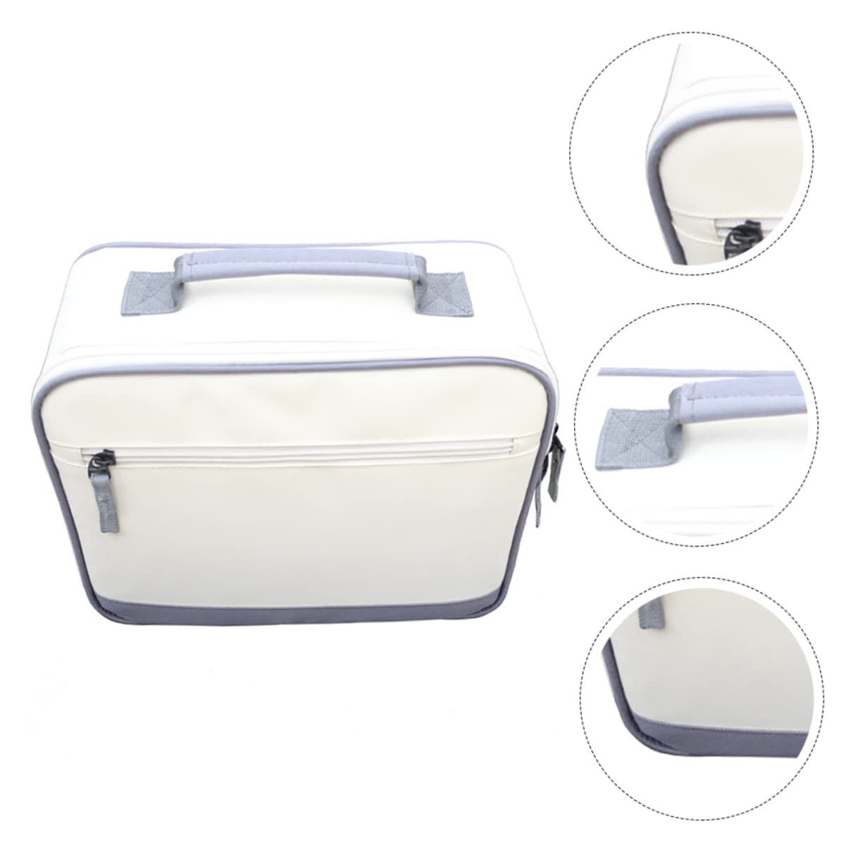 Hemobllo 2-Pack Projector Storage Pouch - Portable Organizer for Chargers & Accessories - Perfect for Travel & Office Use