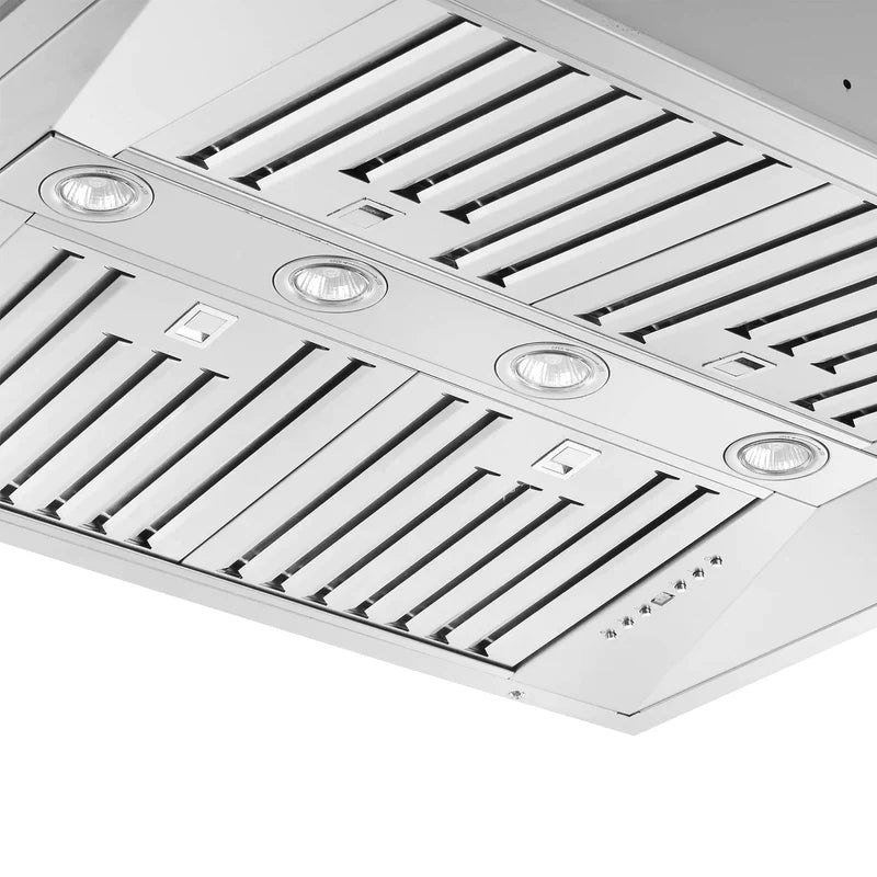 Premium FORNO Altilia FRHRE5337 Stainless Steel Insert Range Hood - Powerful Ventilation for Modern Kitchens | Ideal for Home Chefs & Open-Concept Living Spaces