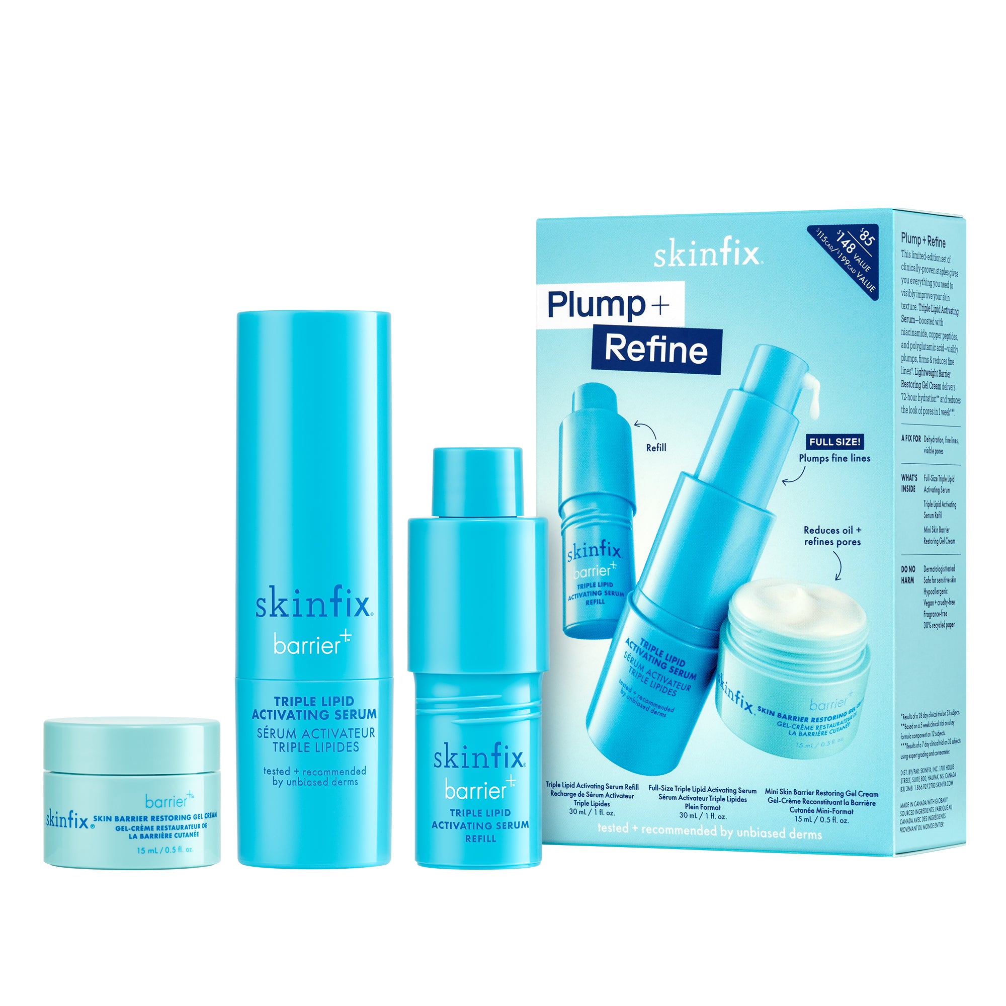 Barrier+ Plump + Refine Lip Gloss - Hydrating & Volumizing Lip Plumper with Natural Oils for Fuller Lips | Perfect for Daily Wear, Date Night & Special Occasions