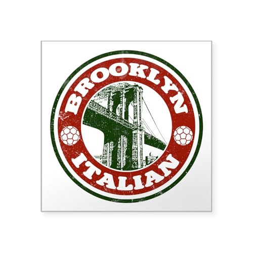 Clear - Brooklyn New York Italian Sticker