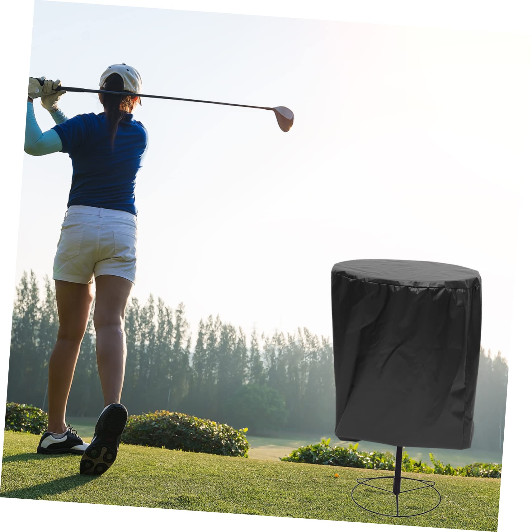 Premium Golf Basket Cover & Disc Golf Backpack Protector - Waterproof, Washable Polyester for Golf Accessories, Smoker Cover & Fire Pit Hood - Perfect for Rain Protection & Outdoor Use
