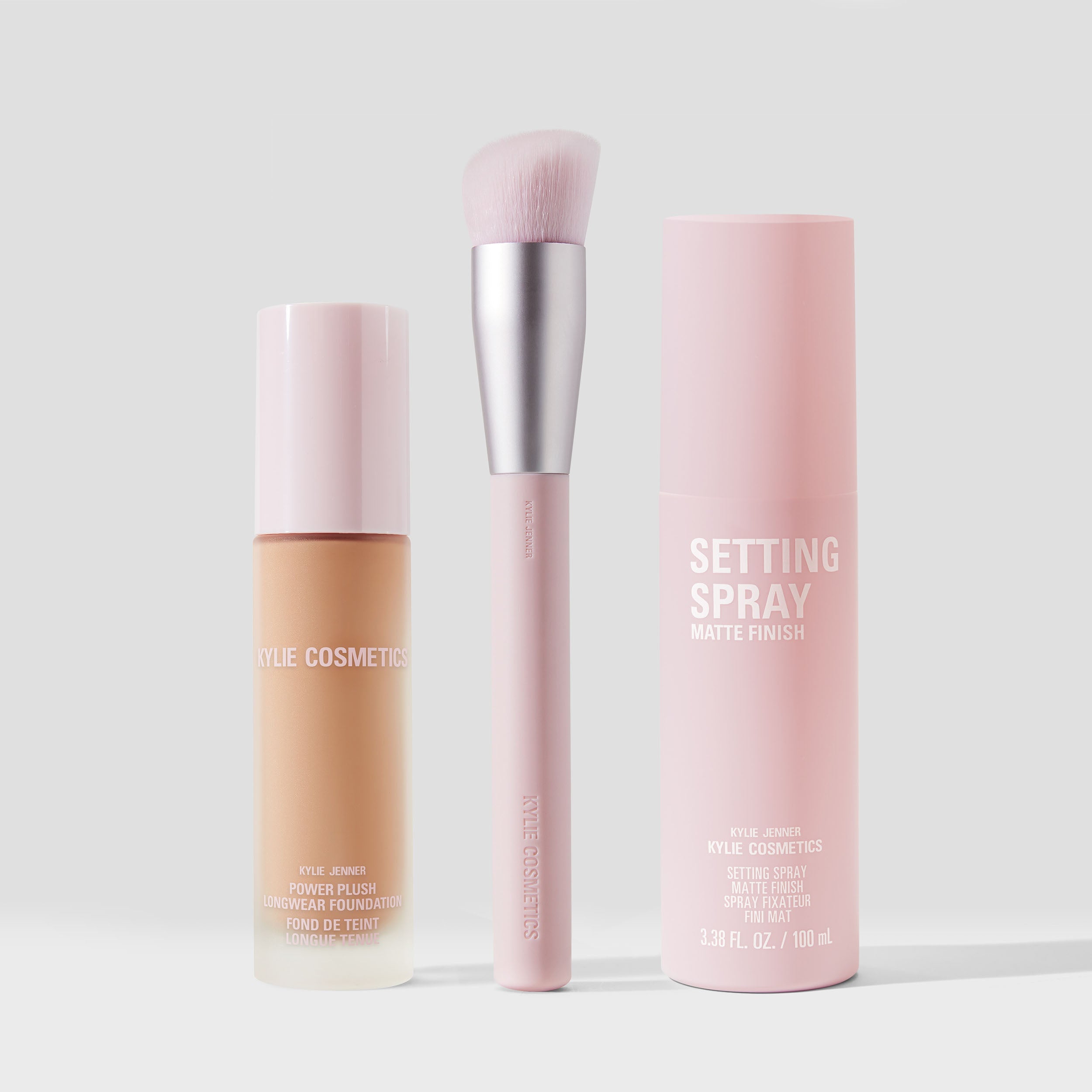 Best Power Plush Foundation Trio Set - Long-Lasting Full Coverage Makeup for Flawless Skin | Perfect for Daily Wear & Special Occasions