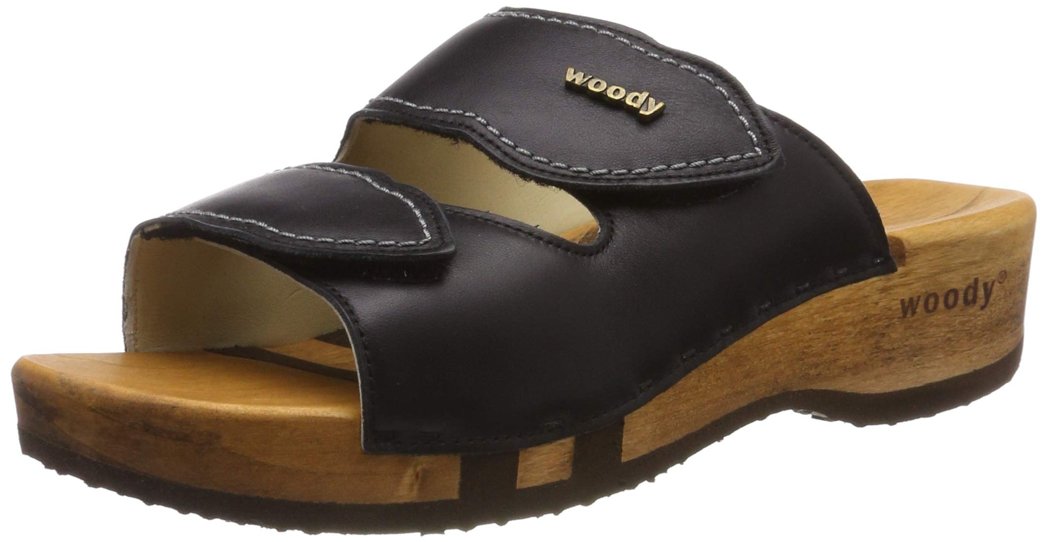 Comfortable Women's Wooden Clogs - Slip-Resistant & Breathable Garden Shoes for Outdoor Walking, Gardening & Casual Wear