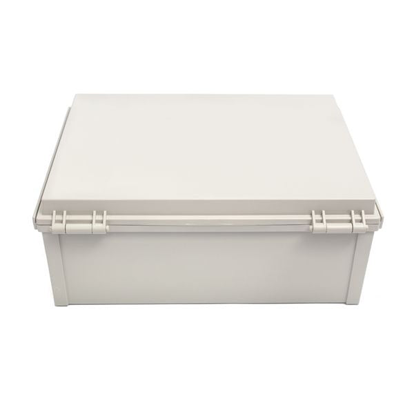 Boxco Q Series 3.94 x 5.91 x 3.54 Inches (100 x 150 x 90mm) Waterproof Plastic Enclosure - IP67 & IK08 Rated ABS Case with Transparent Cover, Durable Hinges & Secure Latch - Ideal for Outdoor Electronics, Industrial Equipment & DIY Projects