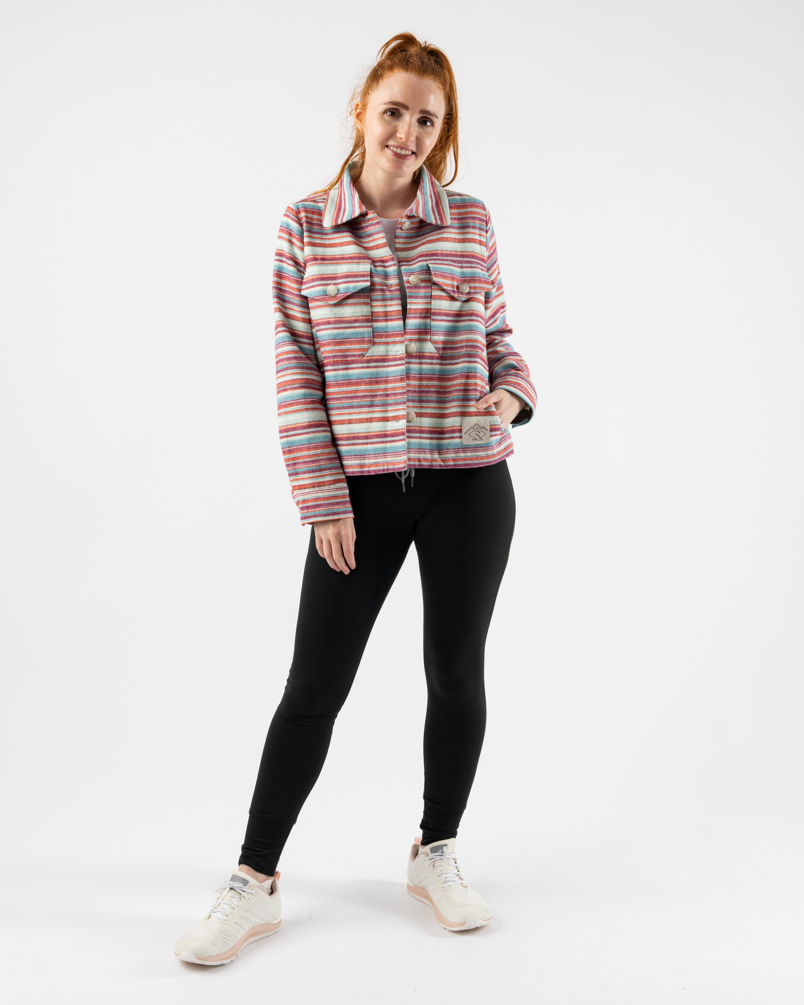High Country Cropped Jacket - Stylish & Warm Outerwear for Women | Perfect for Hiking, Travel & Outdoor Adventures